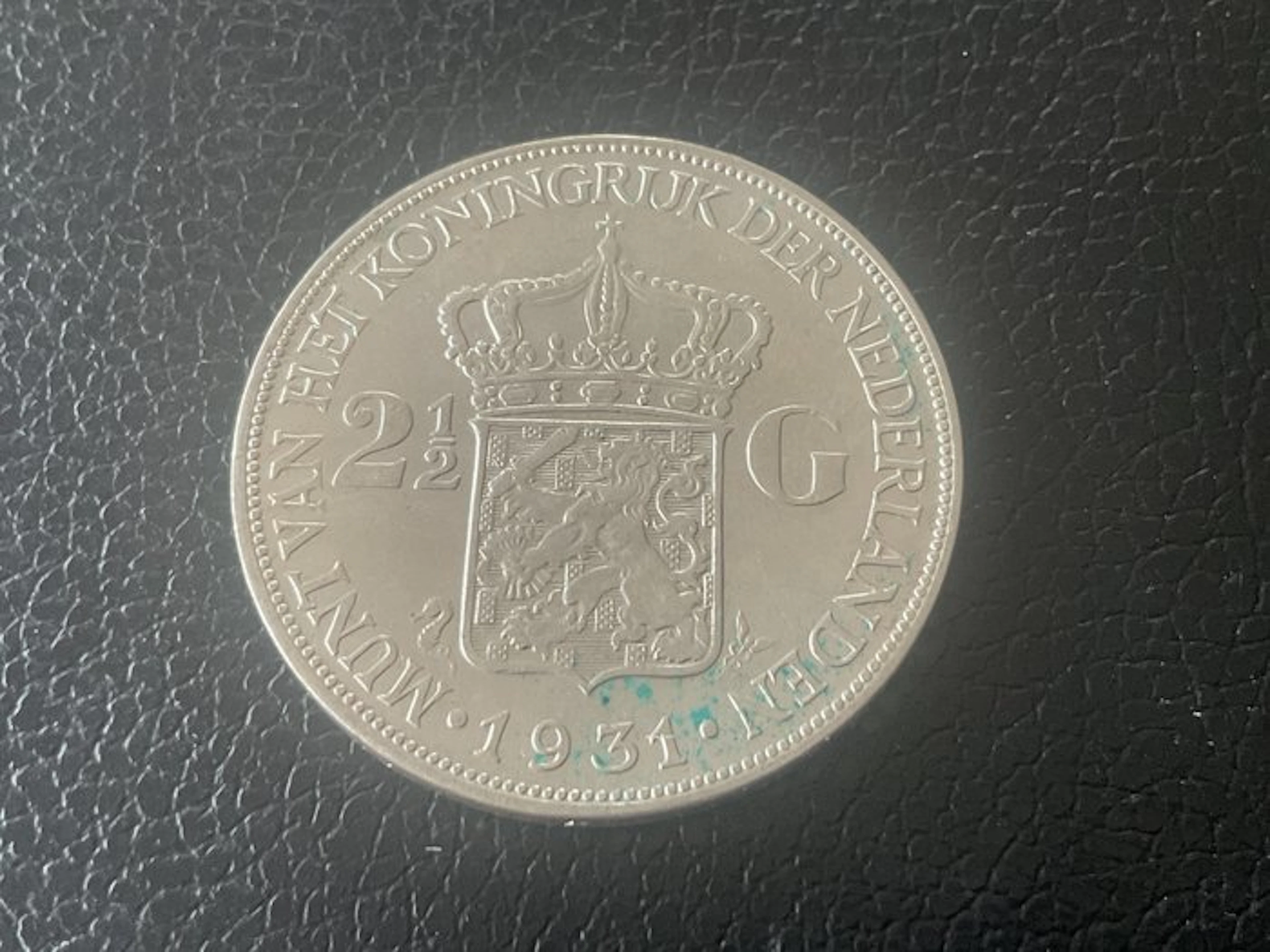 Netherlands. Wilhelmina. 2 1/2 Gulden 1931 (No reserve price)