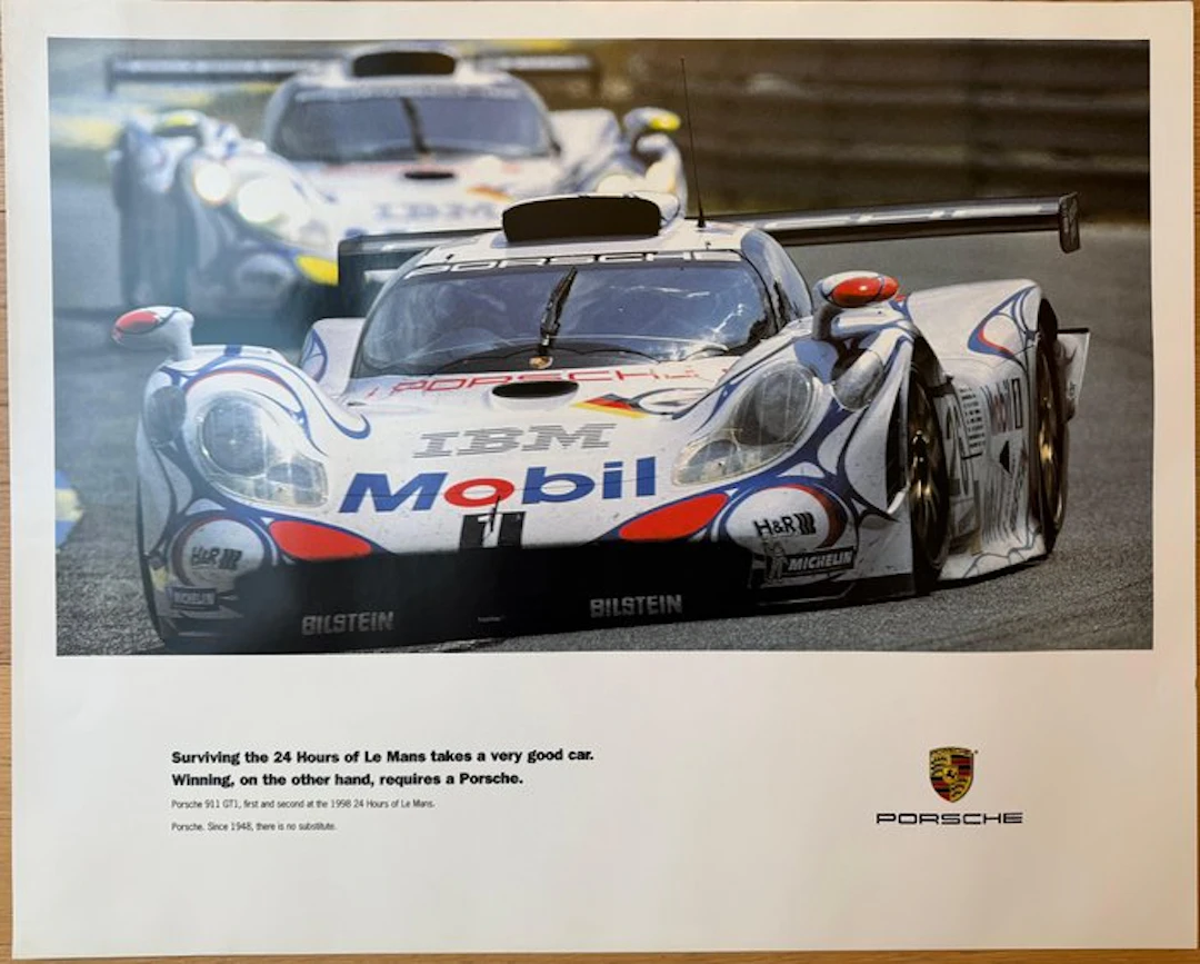porsche - le mans 1998