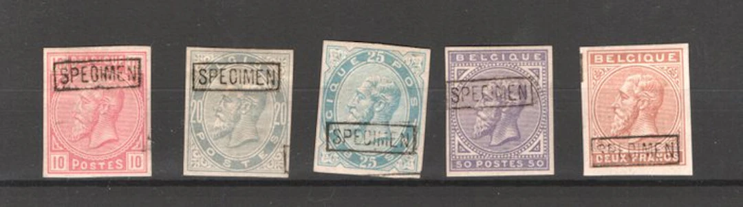 Belgium 1883 - Belgium 1883 unused specimen.