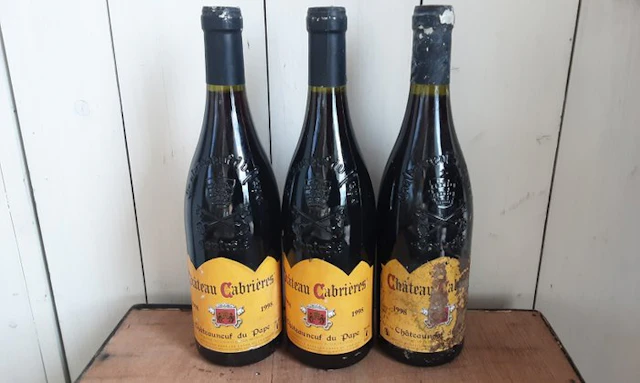 1998 Château Cabrières - Châteauneuf-du-Pape - 3 Bottles (0.75L)