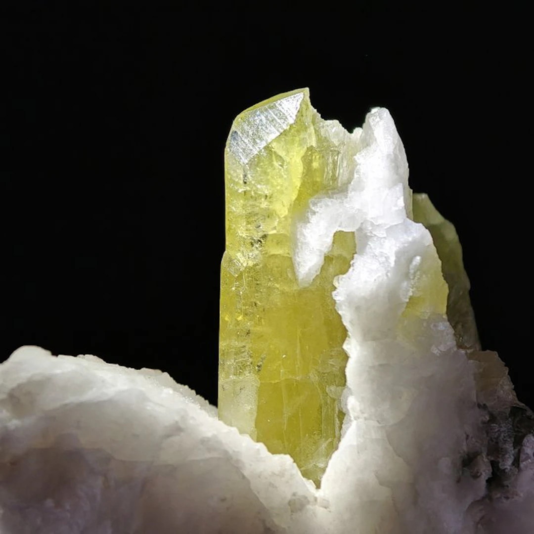 RARE GREEN BRAZILIANITE