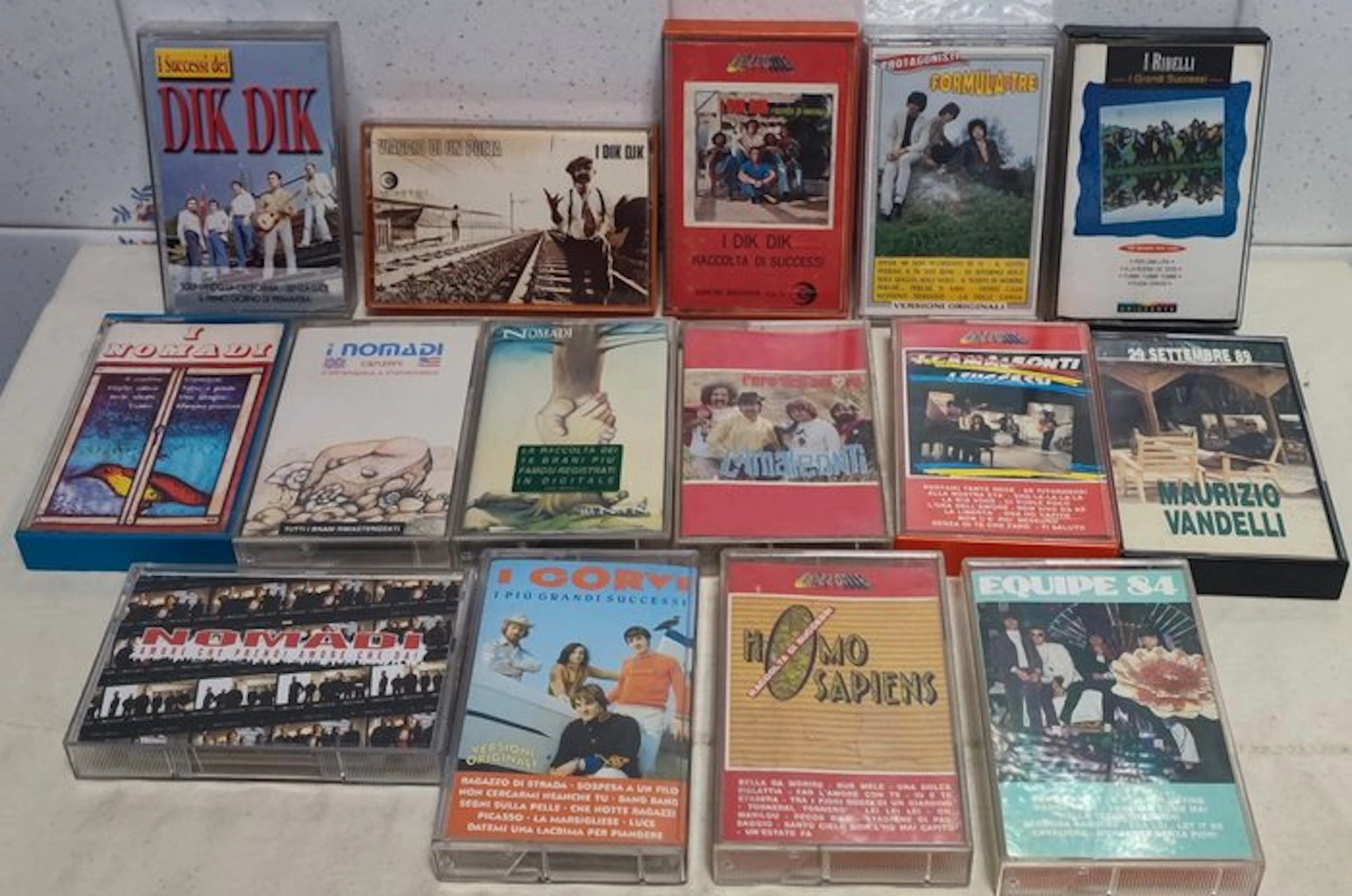 Various Italian pop groups from the 1960s and 70s...
