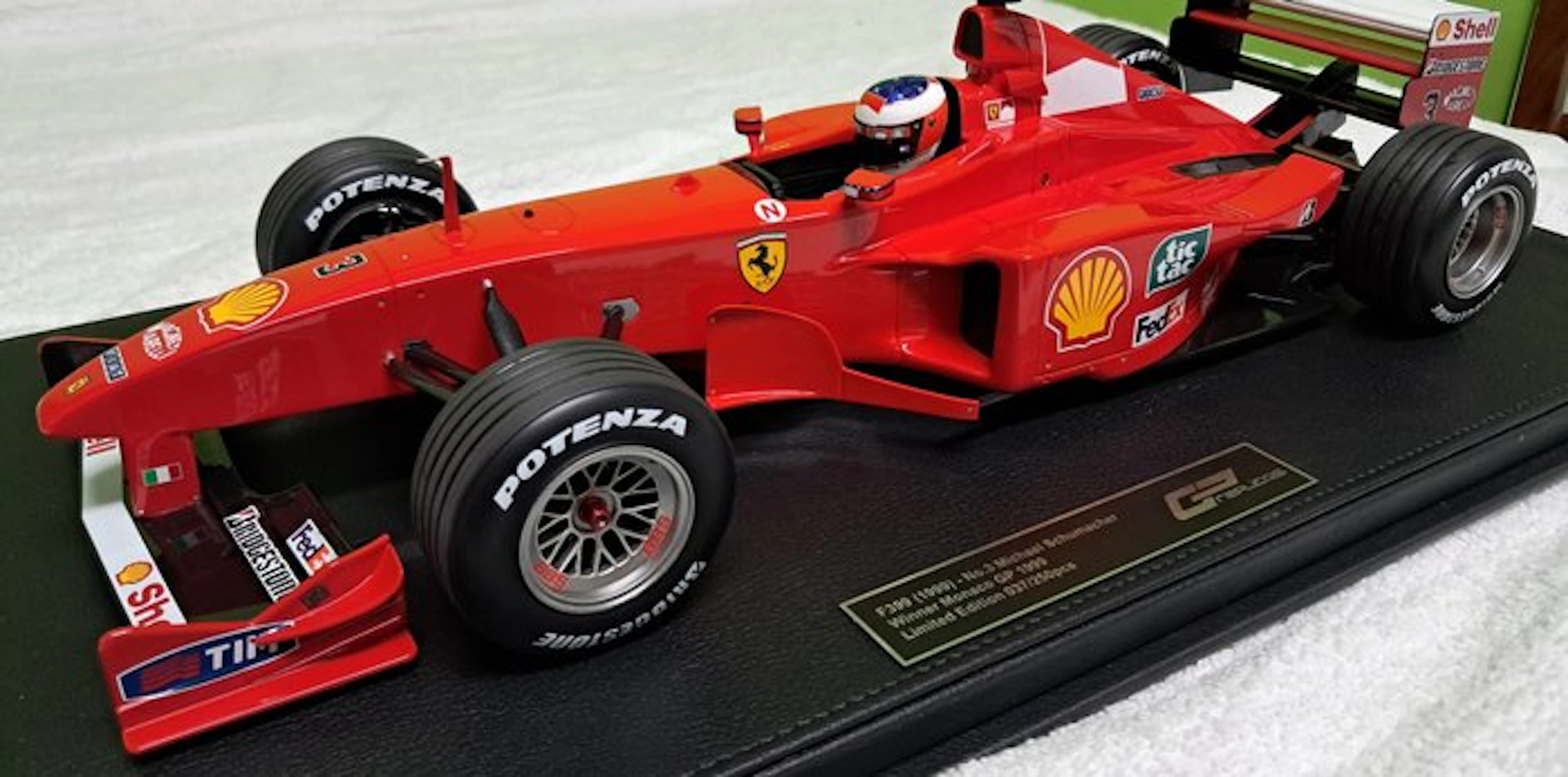 GP REPLICAS 1:12 - Model sports car - FERRARI F399 F1...