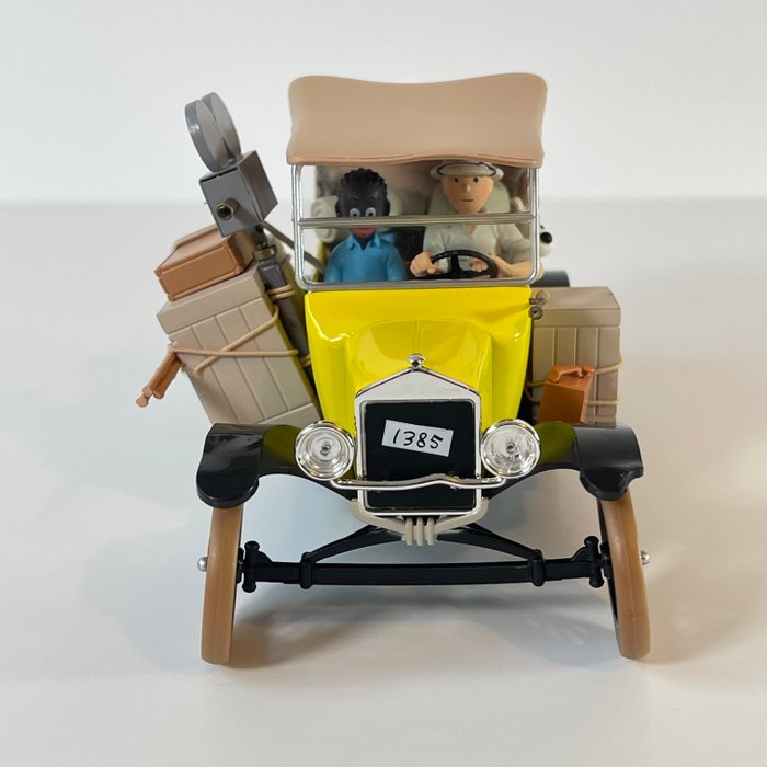 Tintin Au Congo - Voiture Ford T NOREV/Hachette 1/24 - N°5 - Comme Neuve