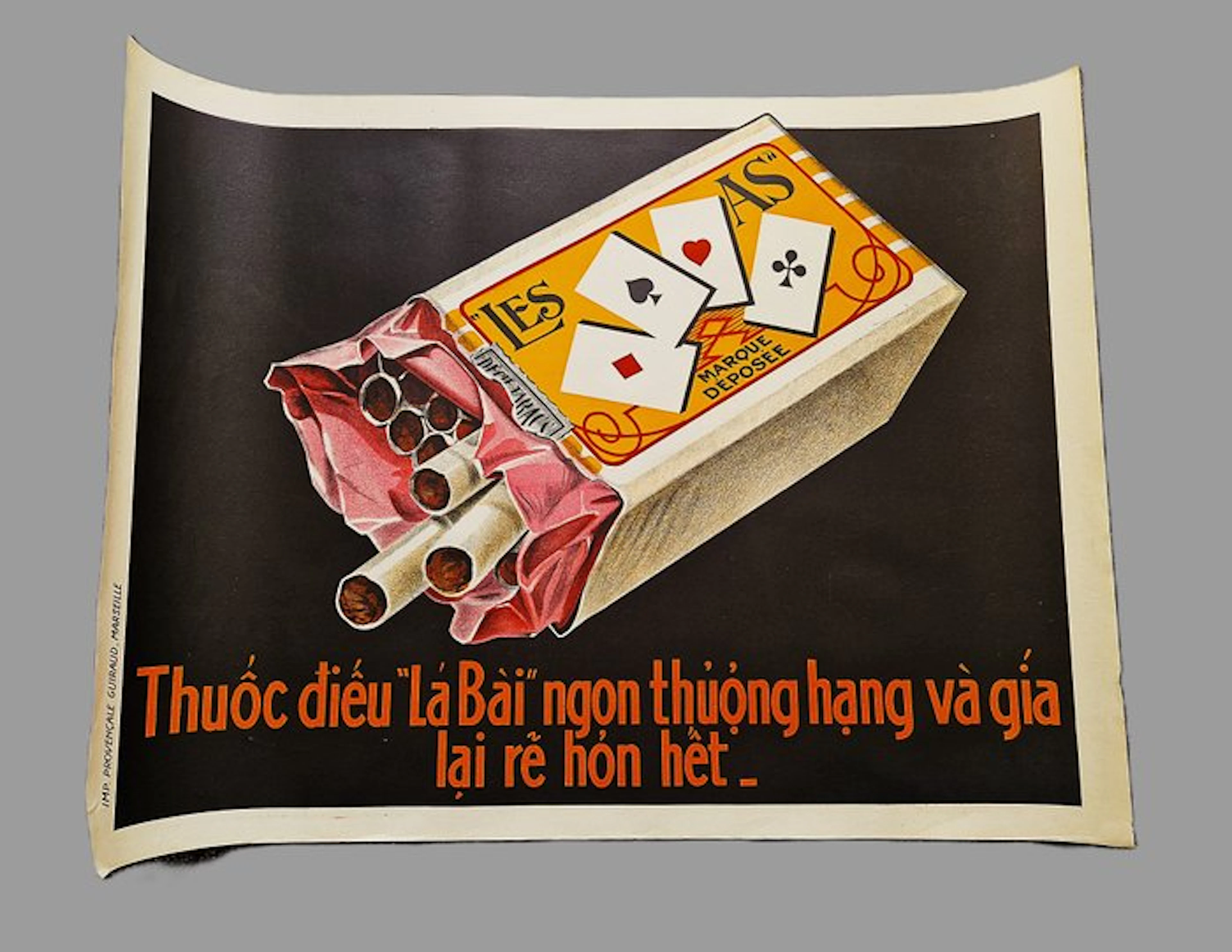 Anonymous - "Les As" Thuốc điếu 'Lá Bài' ngon thượng hạng...