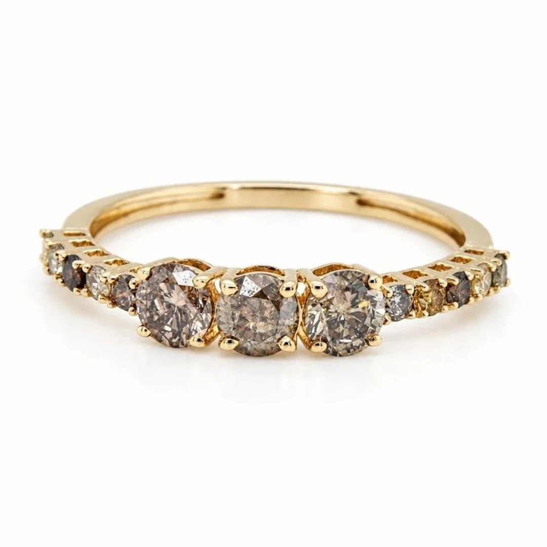 No reserve price - Ring - 14 kt