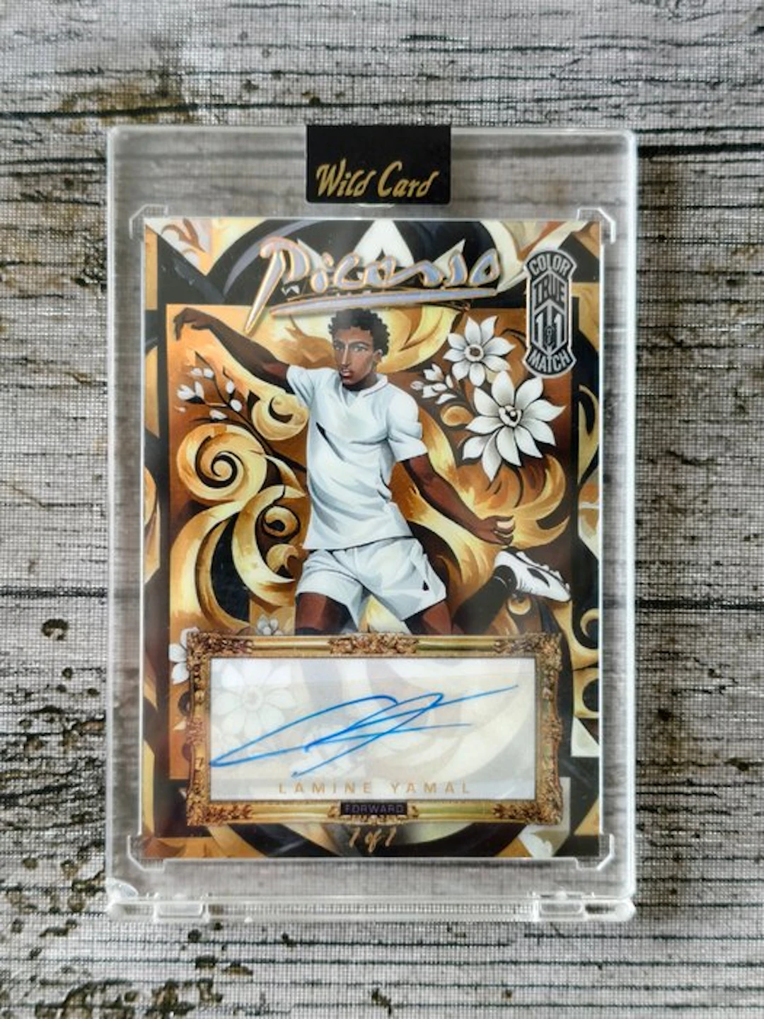Wild Card Lamine Yamal 1/1 Autographed card