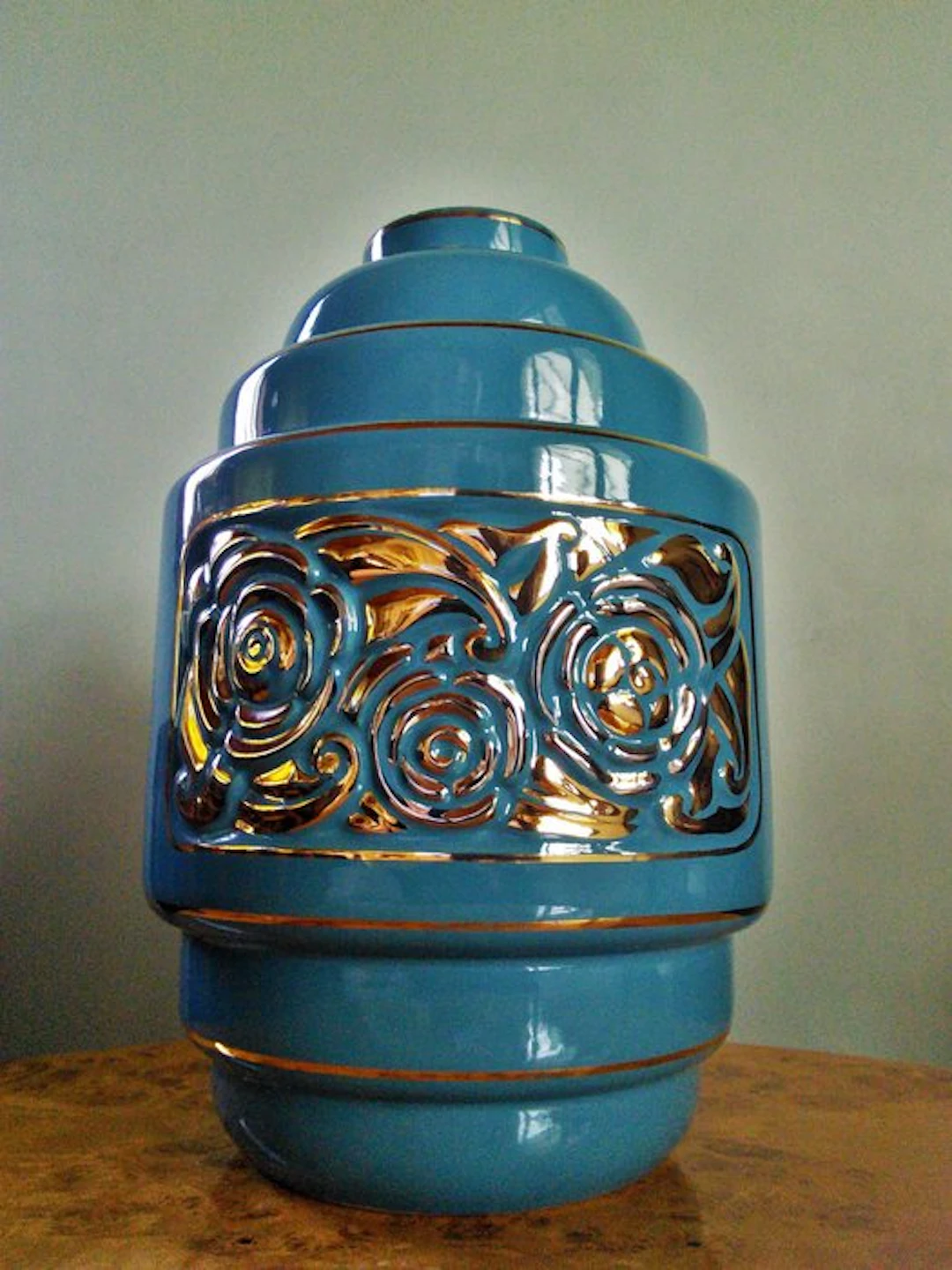 faïencerie de Fives-Lille - Vase - Impressive Art Deco...