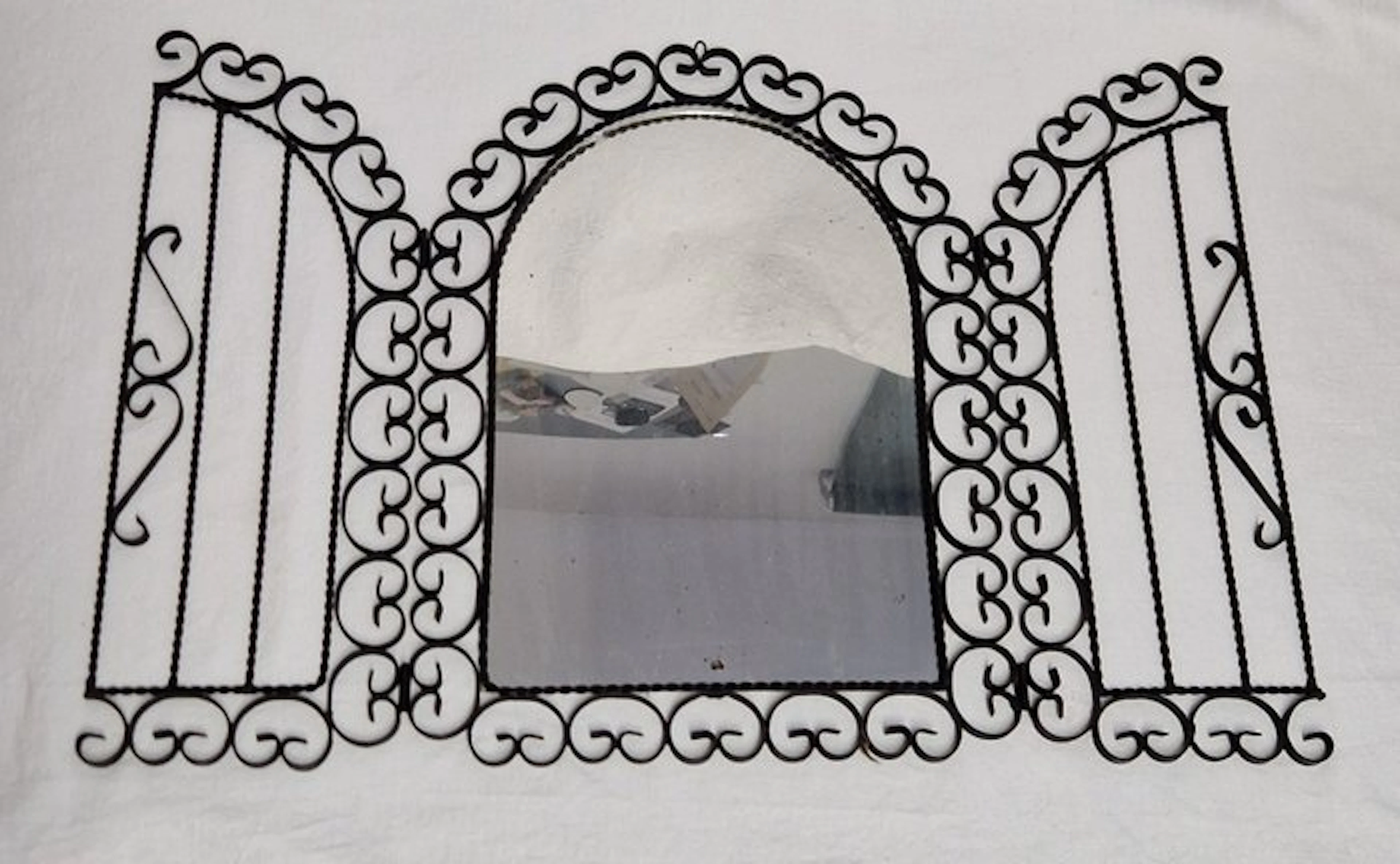 Handgeschmiedet - Window frame - Metal with Glass