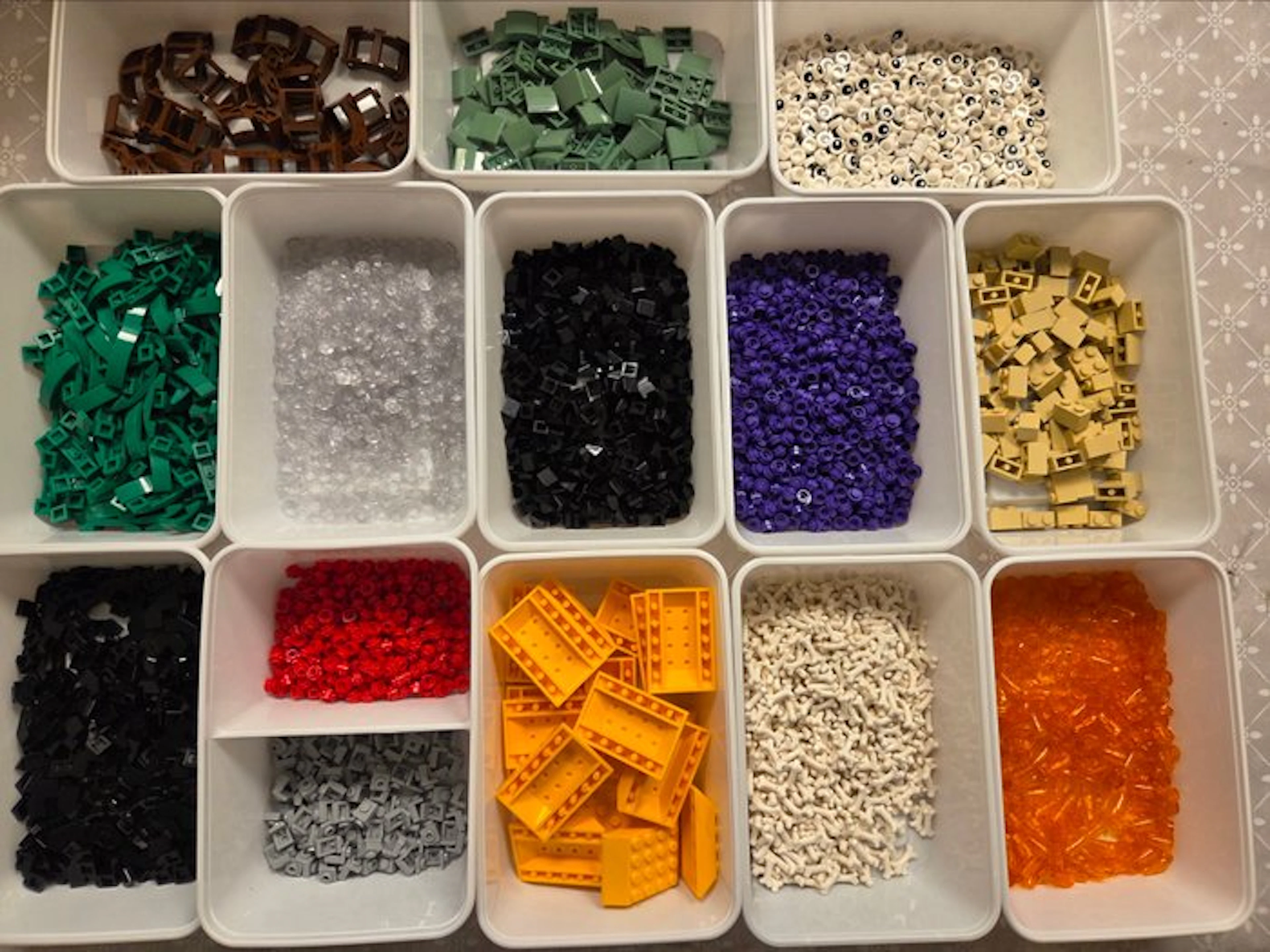 LEGO Pieces - Custom Item - Partij lego onderdelen in soorten en kleuren Nieuw