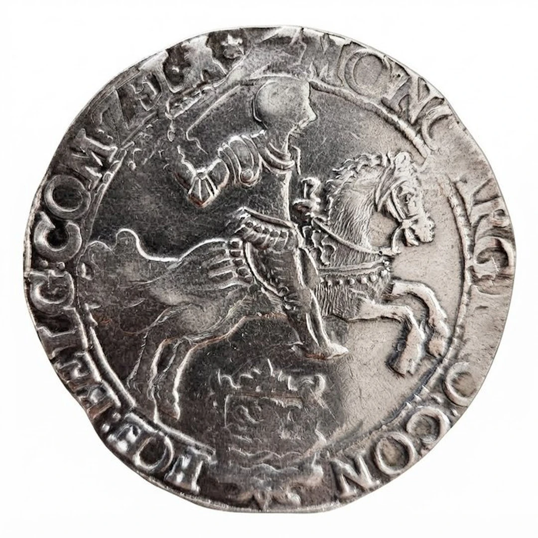 Netherlands, Zeeland Dukaton (Zilveren Rijder) 1660 (Rare)