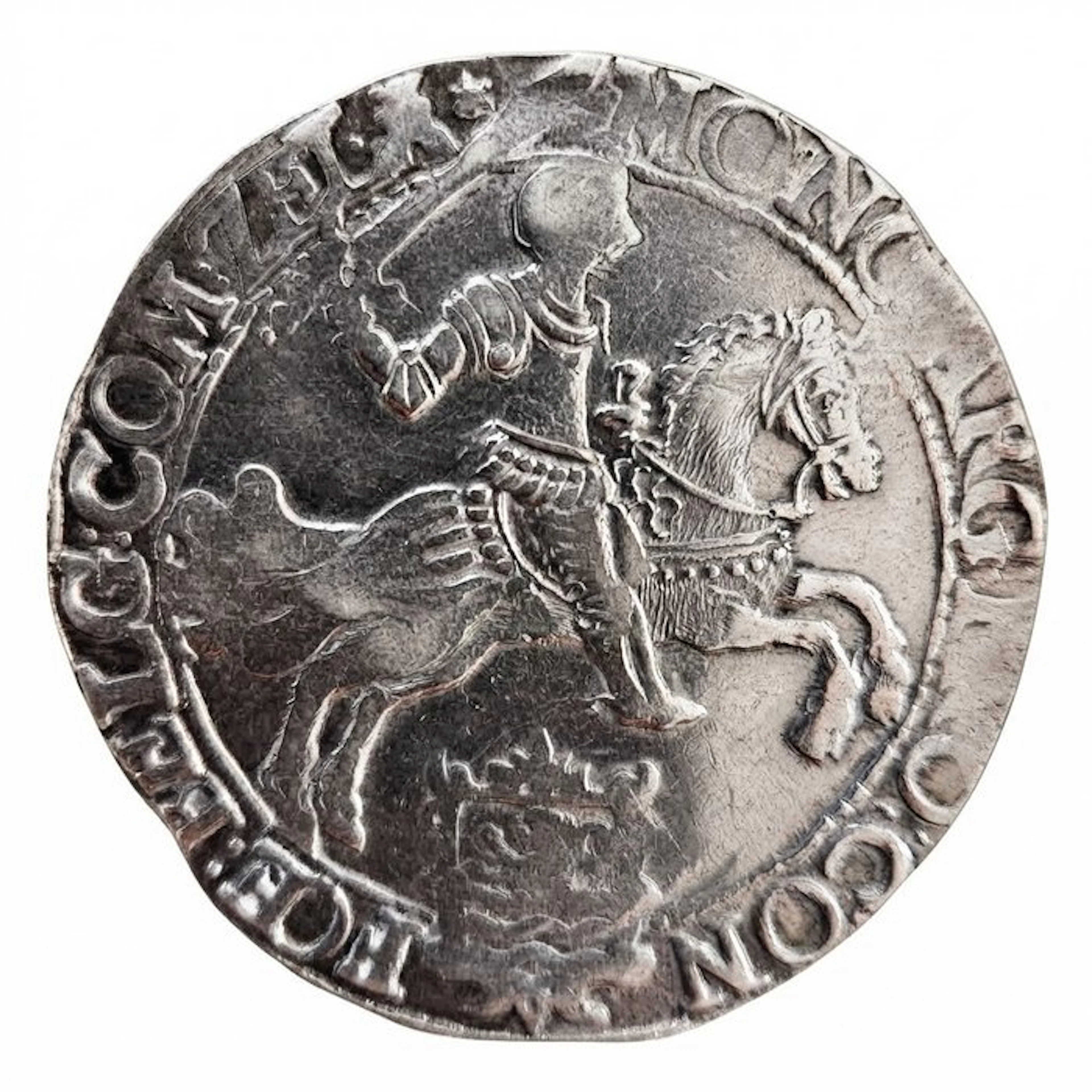 Netherlands, Zeeland Dukaton (Zilveren Rijder) 1660 (Rare)
