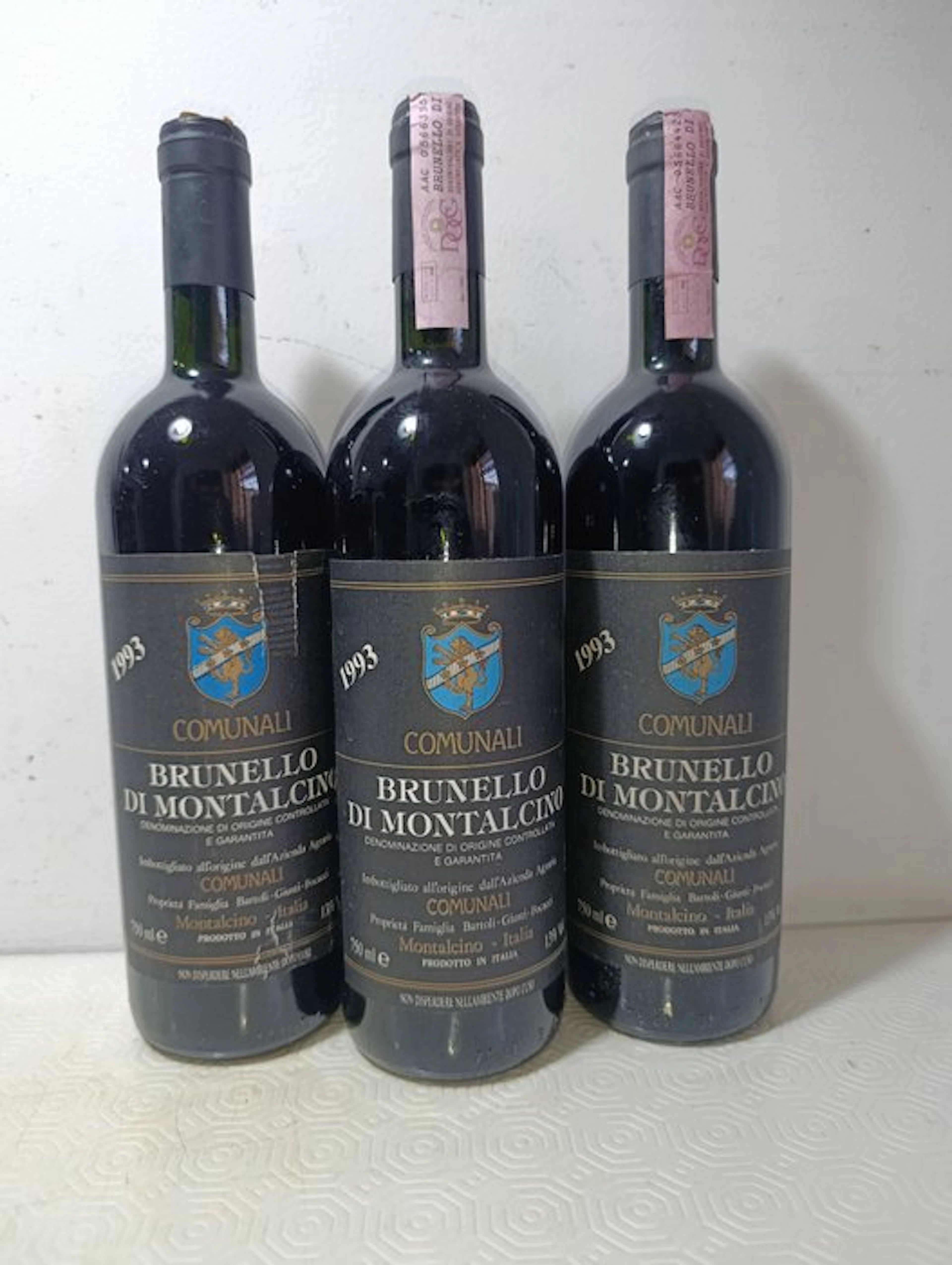 1993 Comunali - Brunello di Montalcino - 3 Bottles (0.75L)