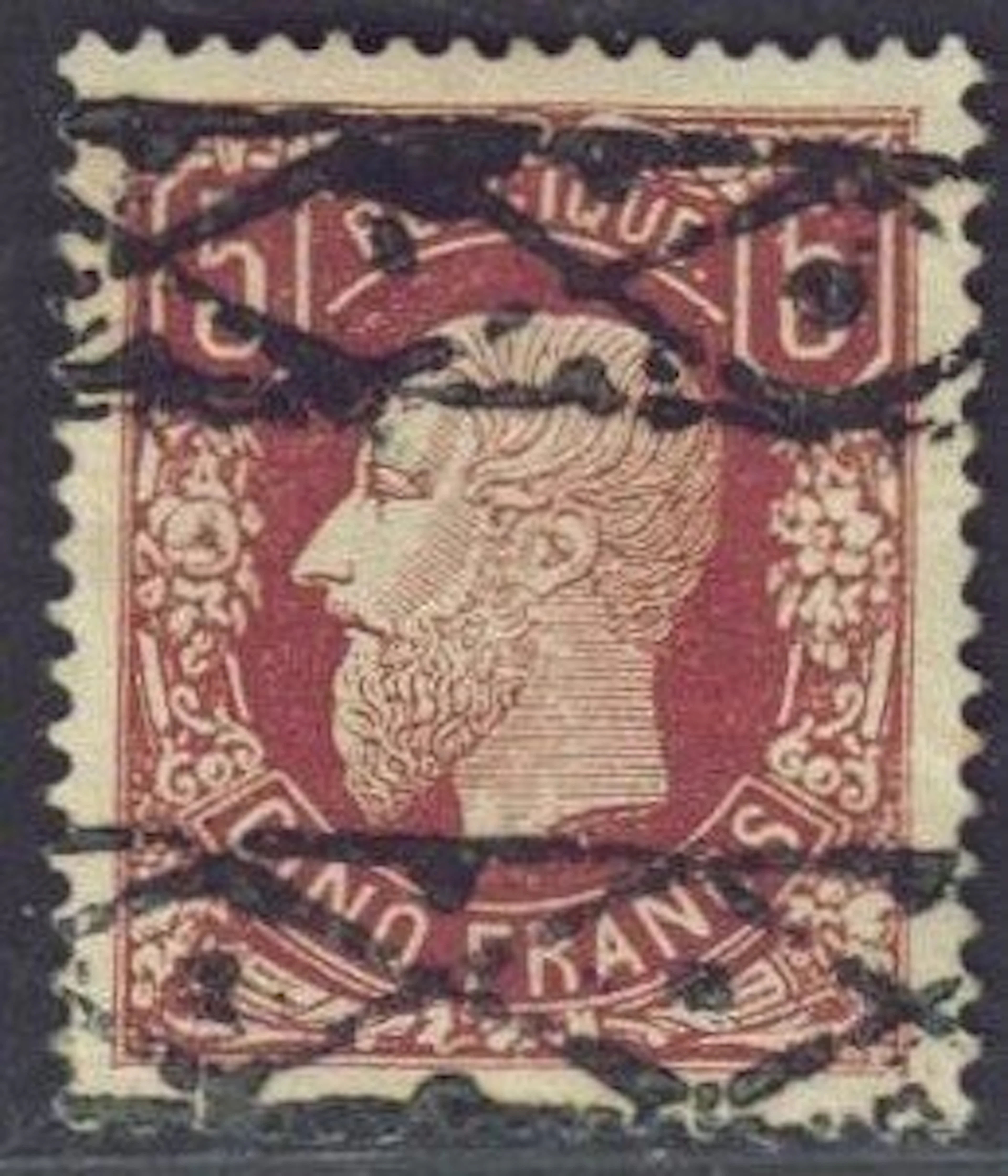 Belgium 1878 - 5 Fr