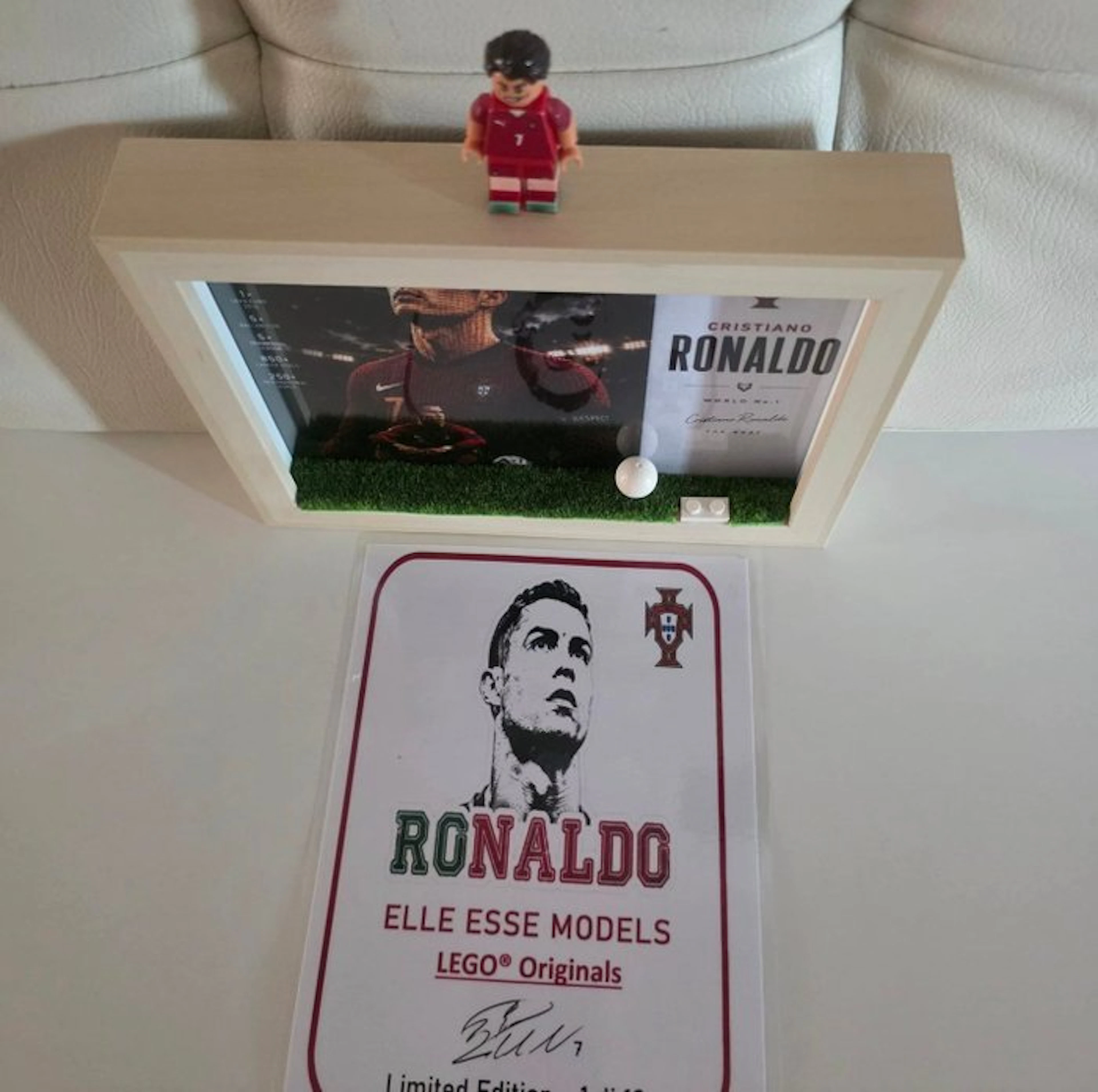 LEGO - Limited edition 1 di 10 - Cristiano Ronaldo CR7...