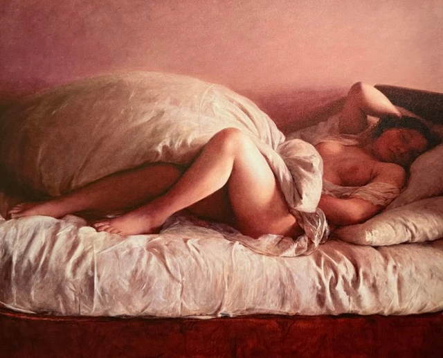 Johann Baptist Reiter - “Sleeping Woman, 1849”.