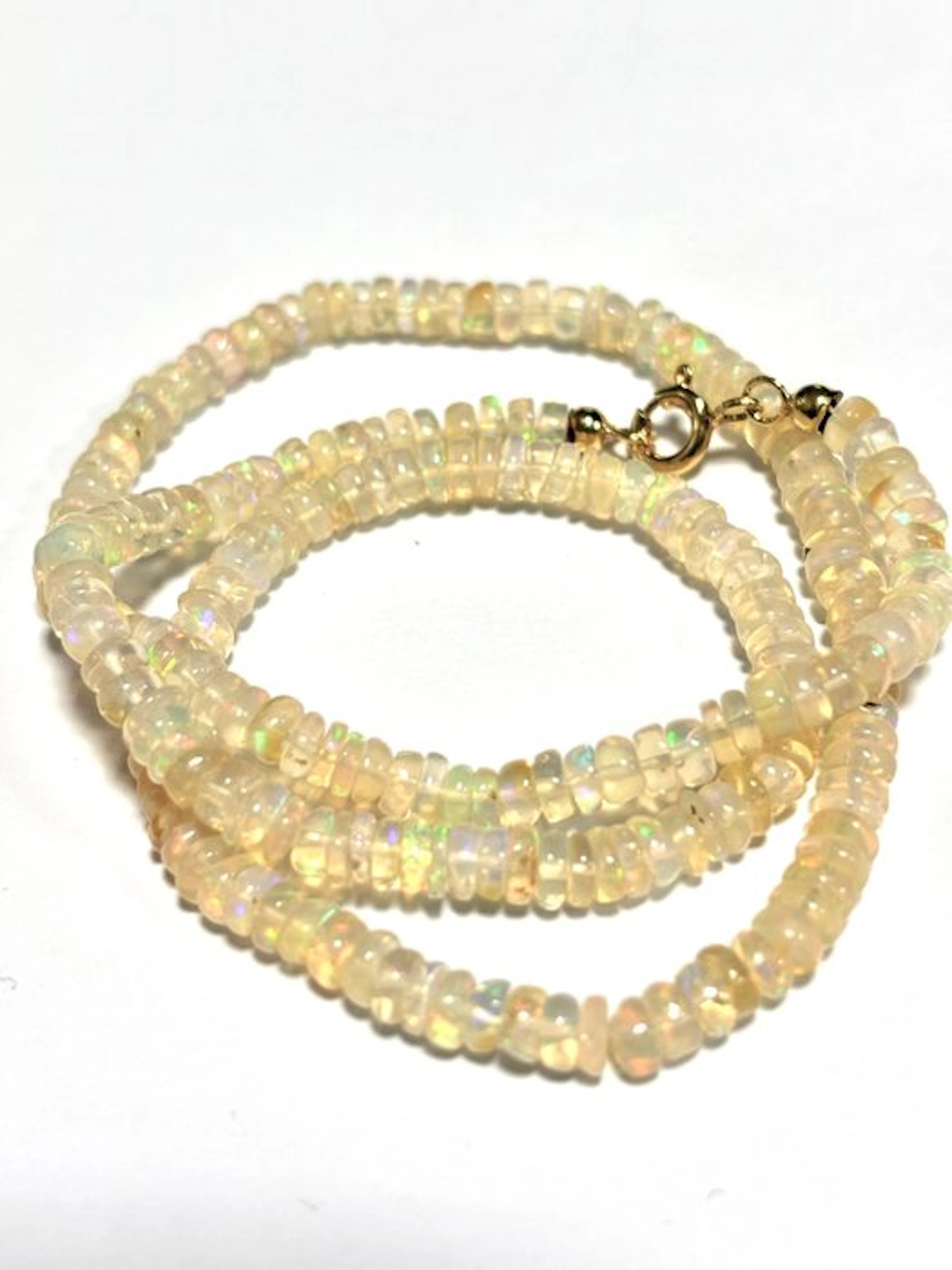 Opal - Silver - Necklace