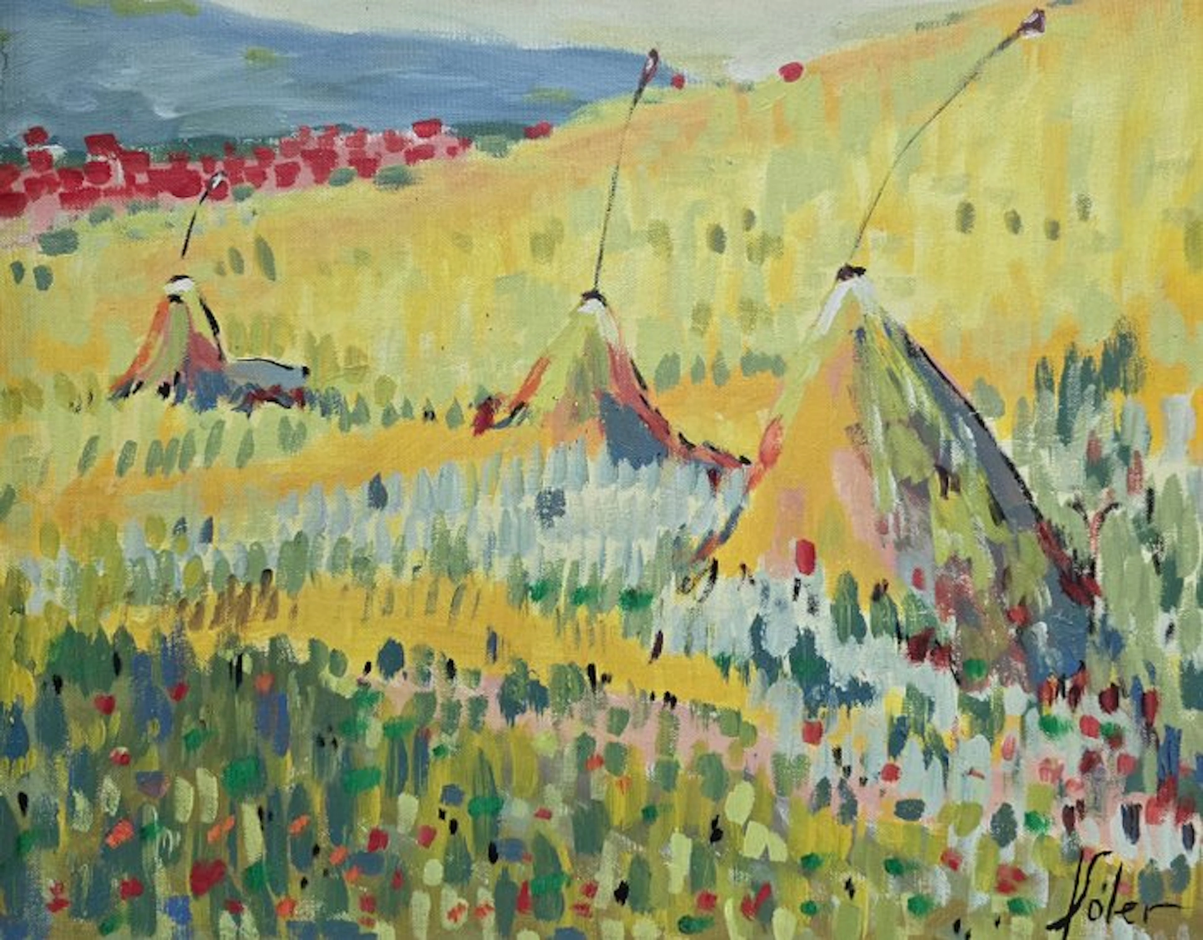 Josep Soler (1941) - Verano en el campo