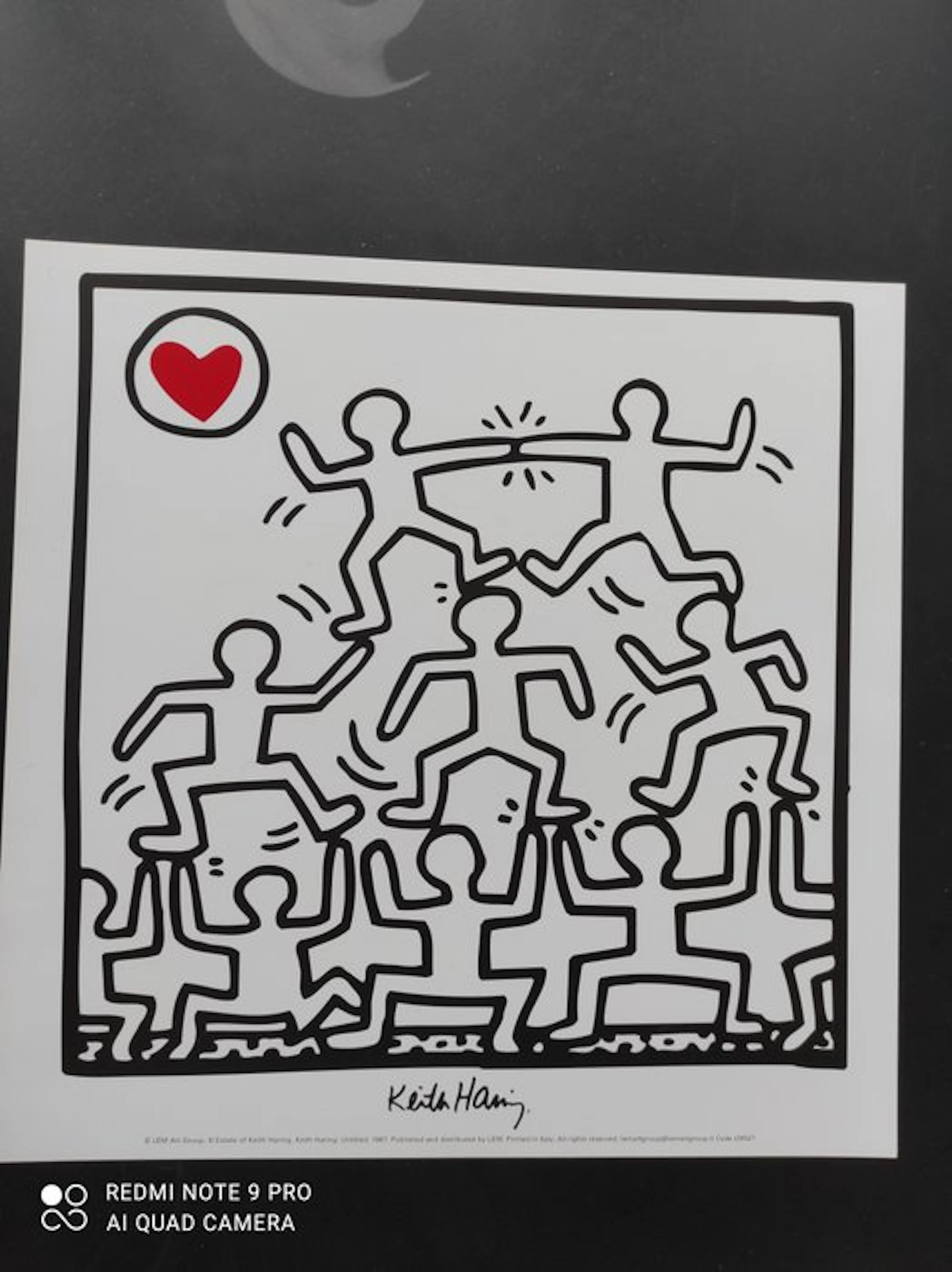 Keith Haring (after) - Lem art group - Keith Hering Untitled 1987