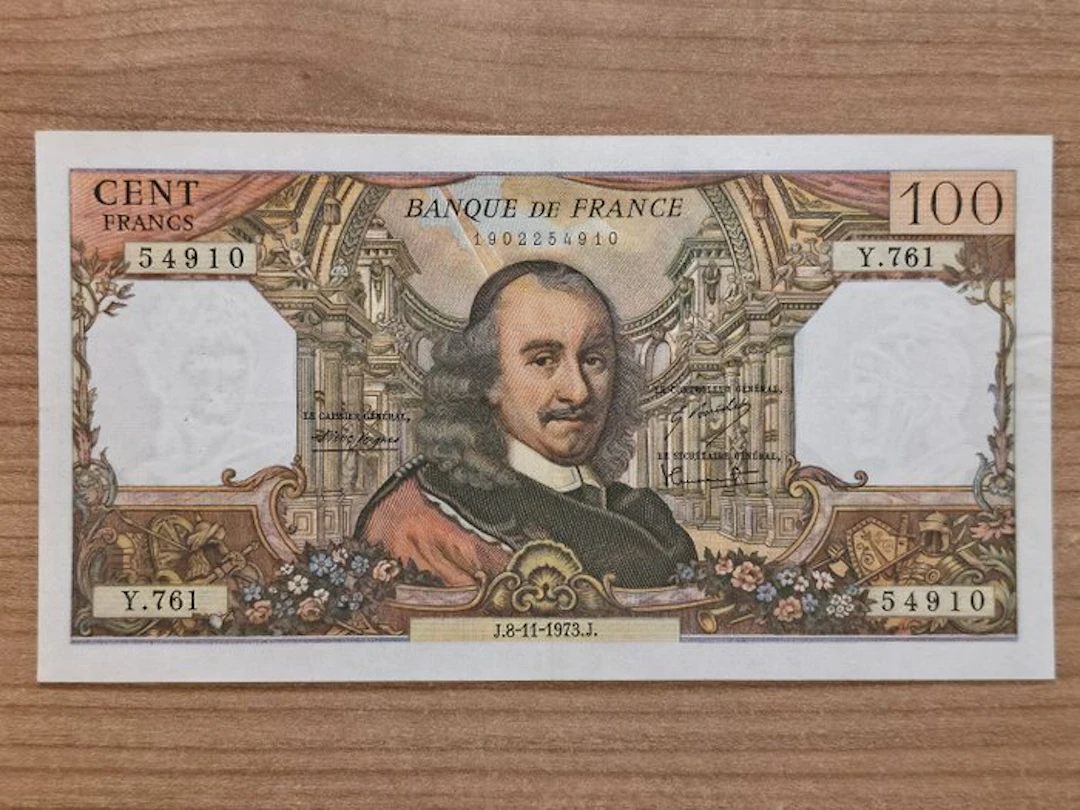France. - 100 Francs 1973 - Pick 149 (No reserve price)
