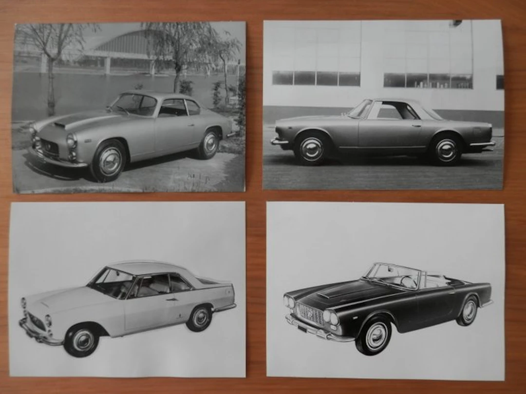 original factory photos - PininFarina Lancia - Flaminia Sport 3C