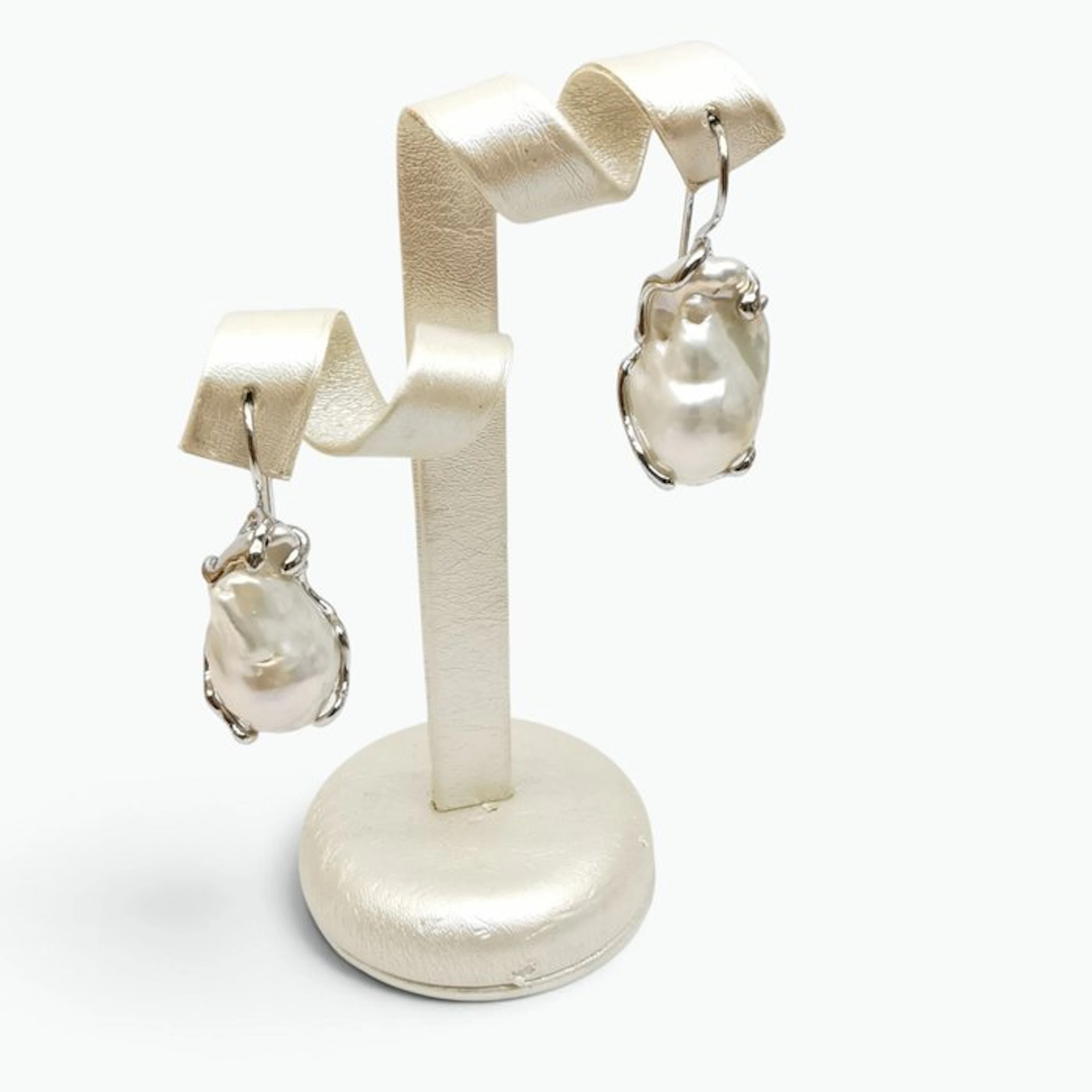Pearl - Sterling Silver 925 - Earrings - Italian craftsmanship