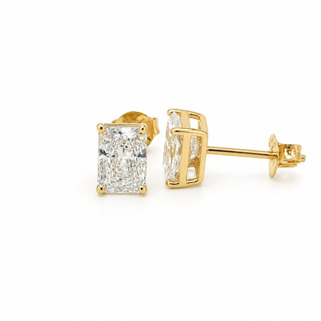 No reserve price - Earrings - 14 kt