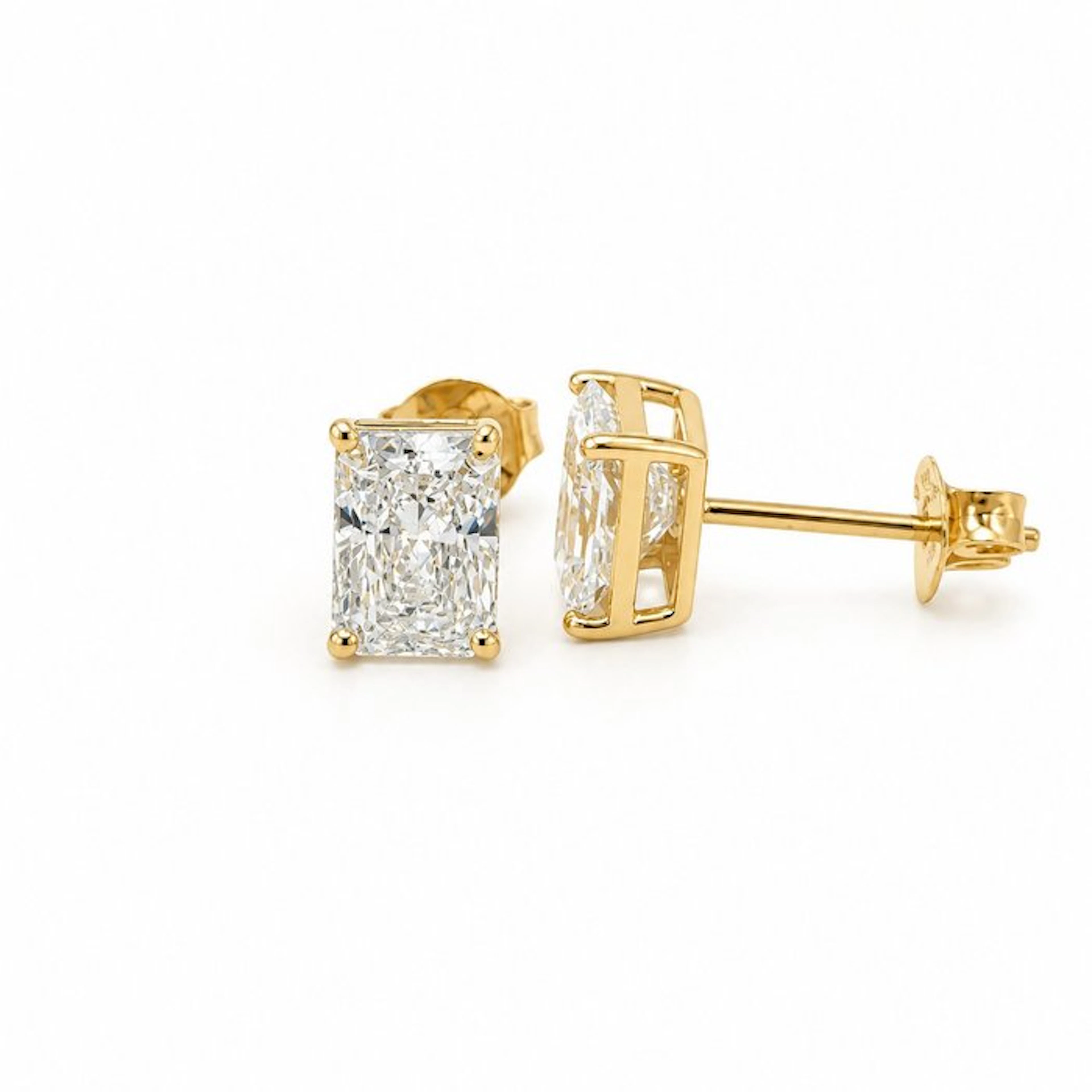 No reserve price - Earrings - 14 kt