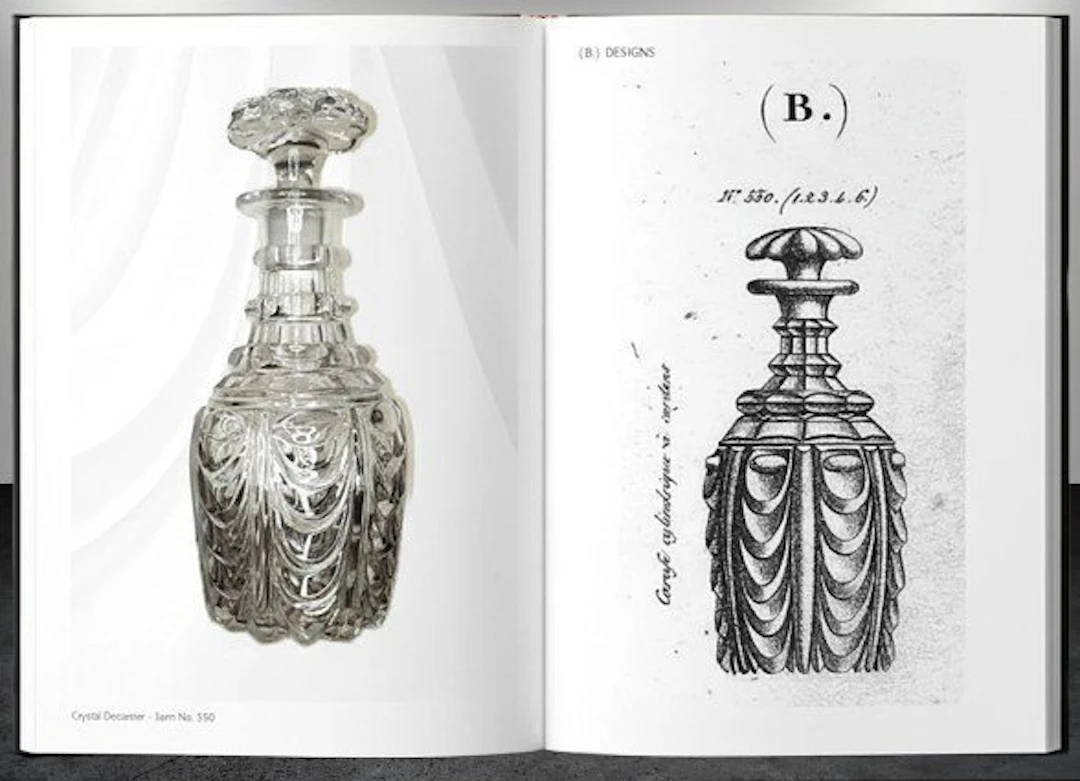 Baccarat - Baccarat – Decanter Service Moulé à Draperies mod