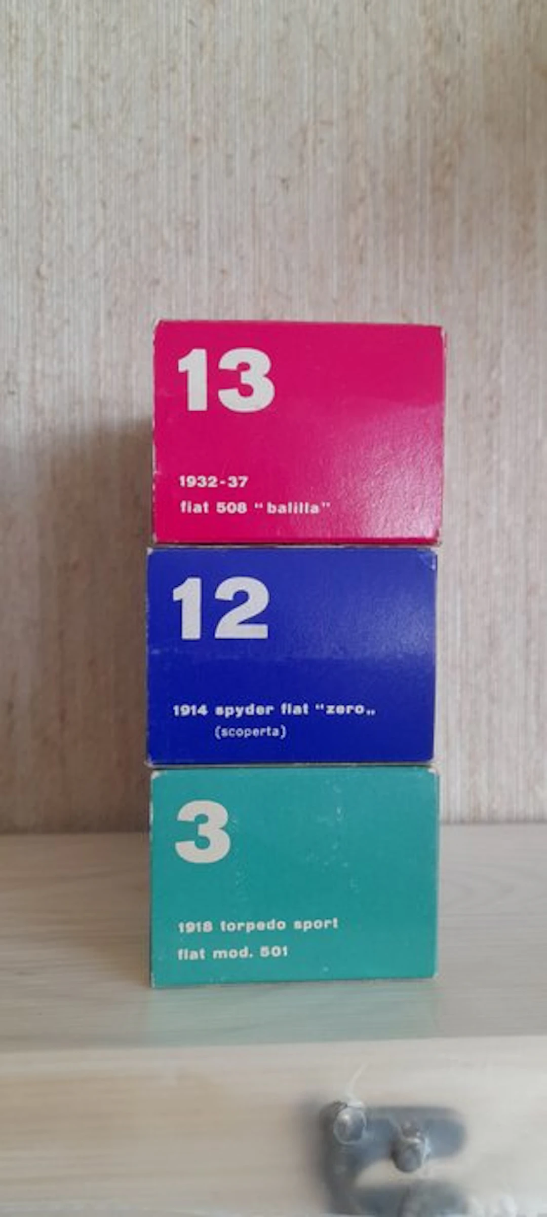 RIO - Toy car Fiat 501 torpedo sport Fiat spider zero...
