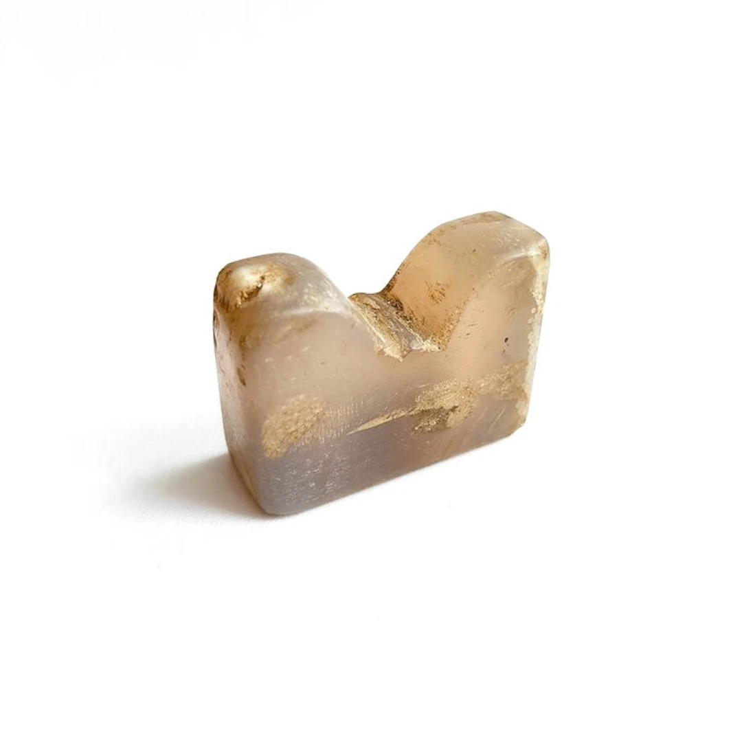 Ancient Central Asian Agate Chess Game Pawn Bead Element - 28 mm