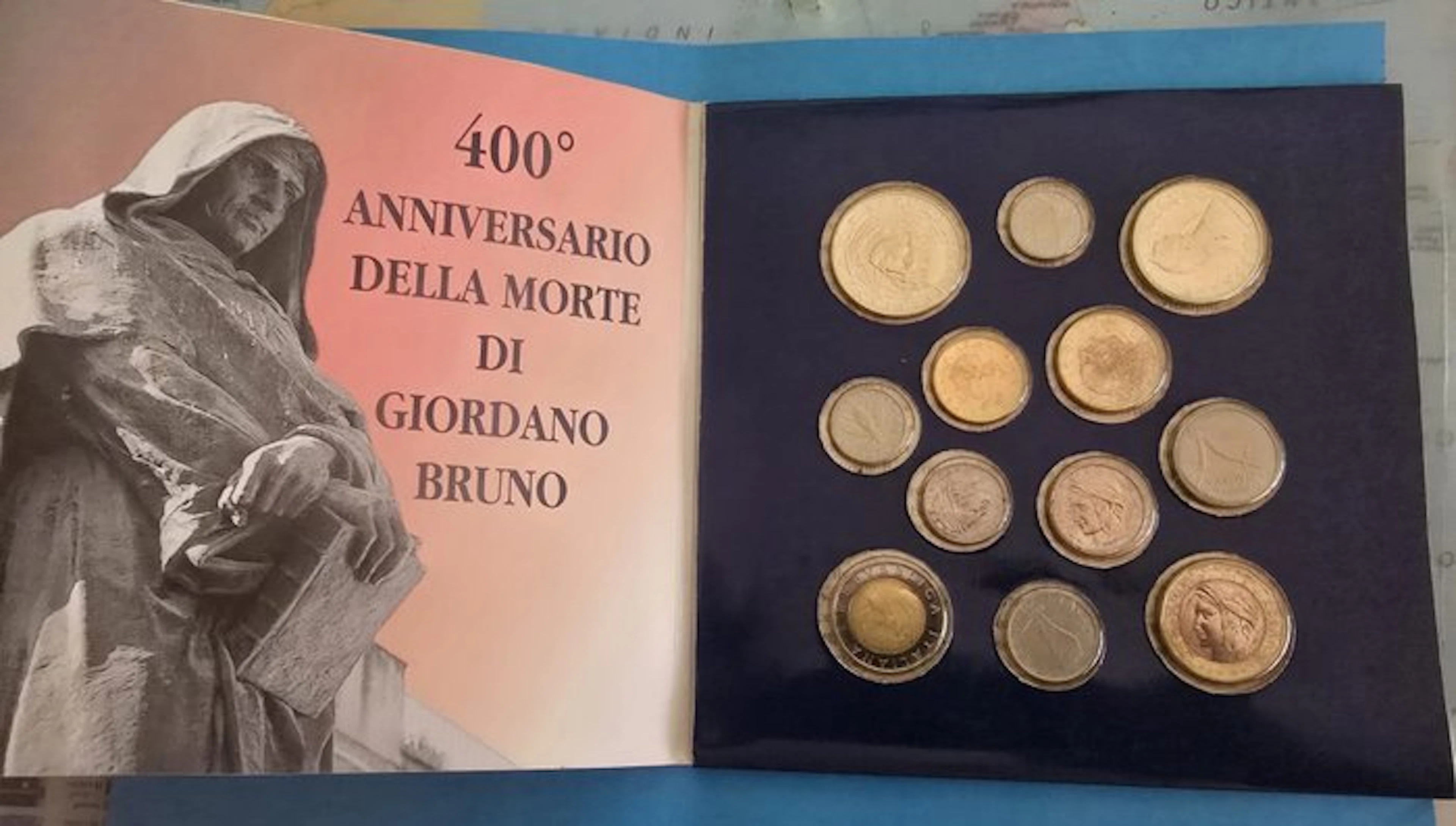 Italy, Italian Republic, division series. 2000 Giordano Bruno (No