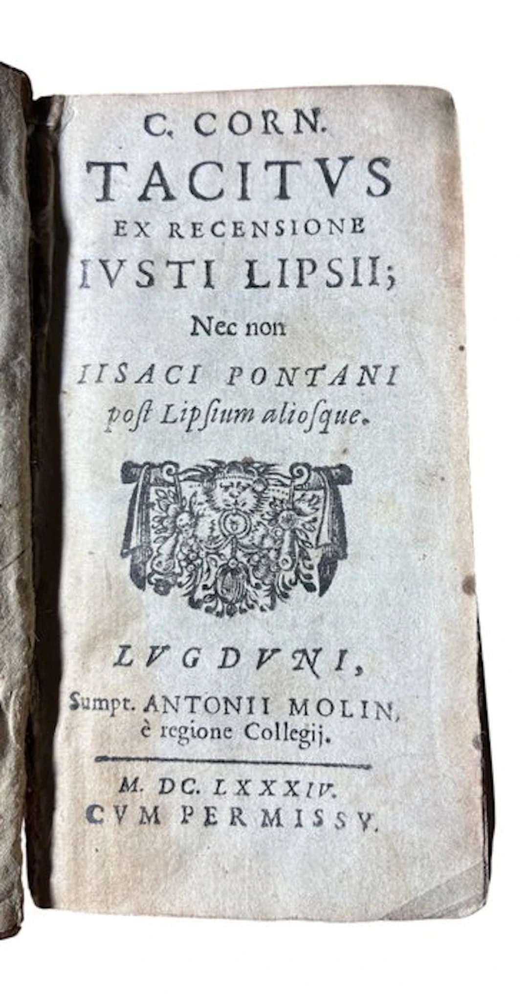 C. Cornelius Tacitus - C. Cornelii Taciti - 1684