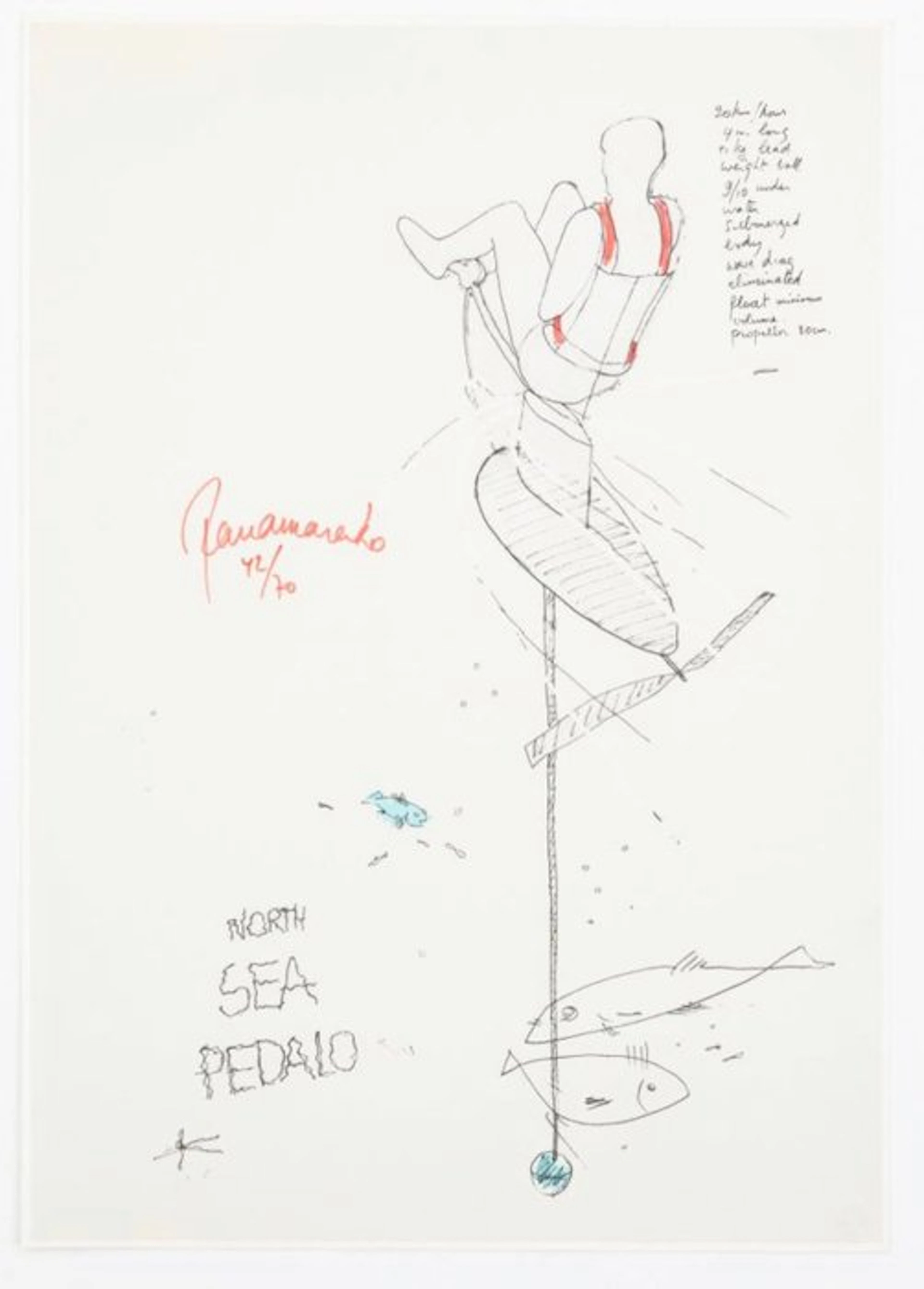 Panamarenko (1940-2019) - North Sea Pedalo