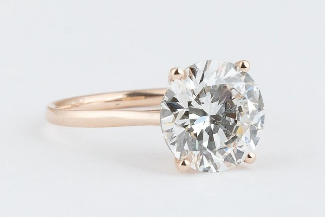 No reserve price - Ring - 14 kt