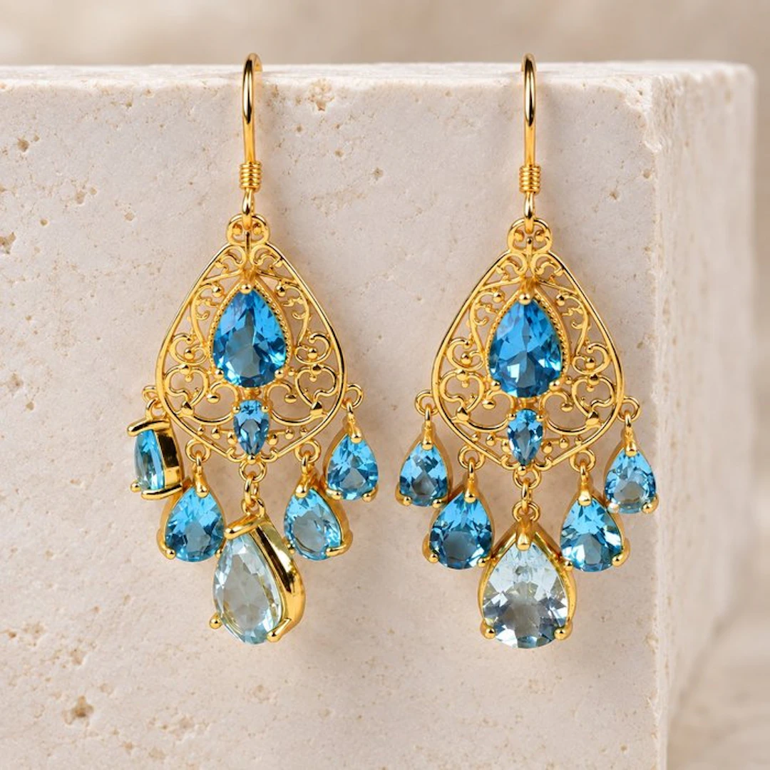 No reserve price - Earrings Silver - Mixed - Certified