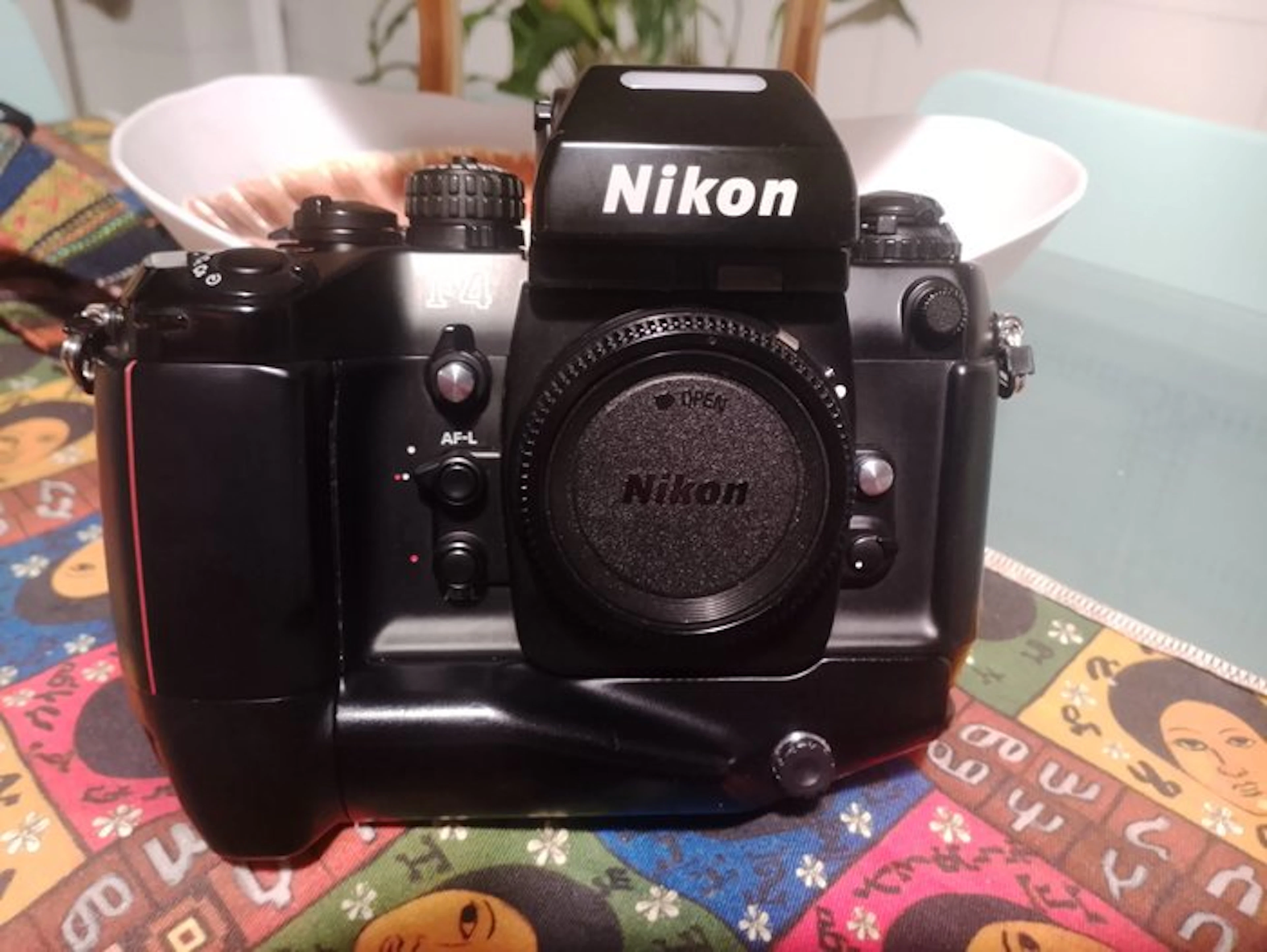 Nikon F4 + MB-21 Analogue camera