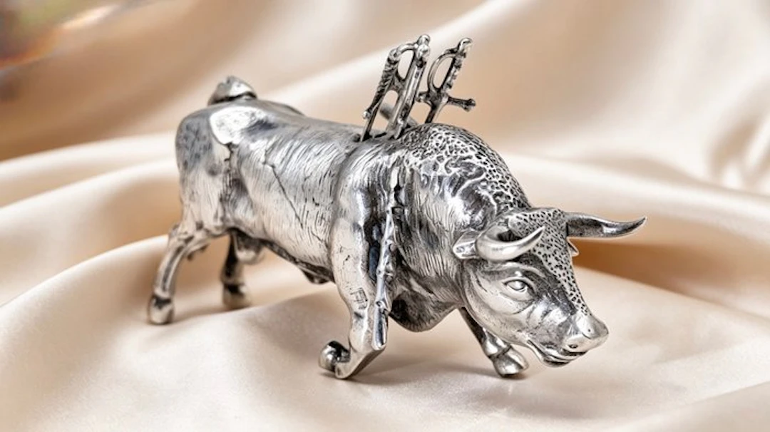 Figure - El toro en plata - .925 silver