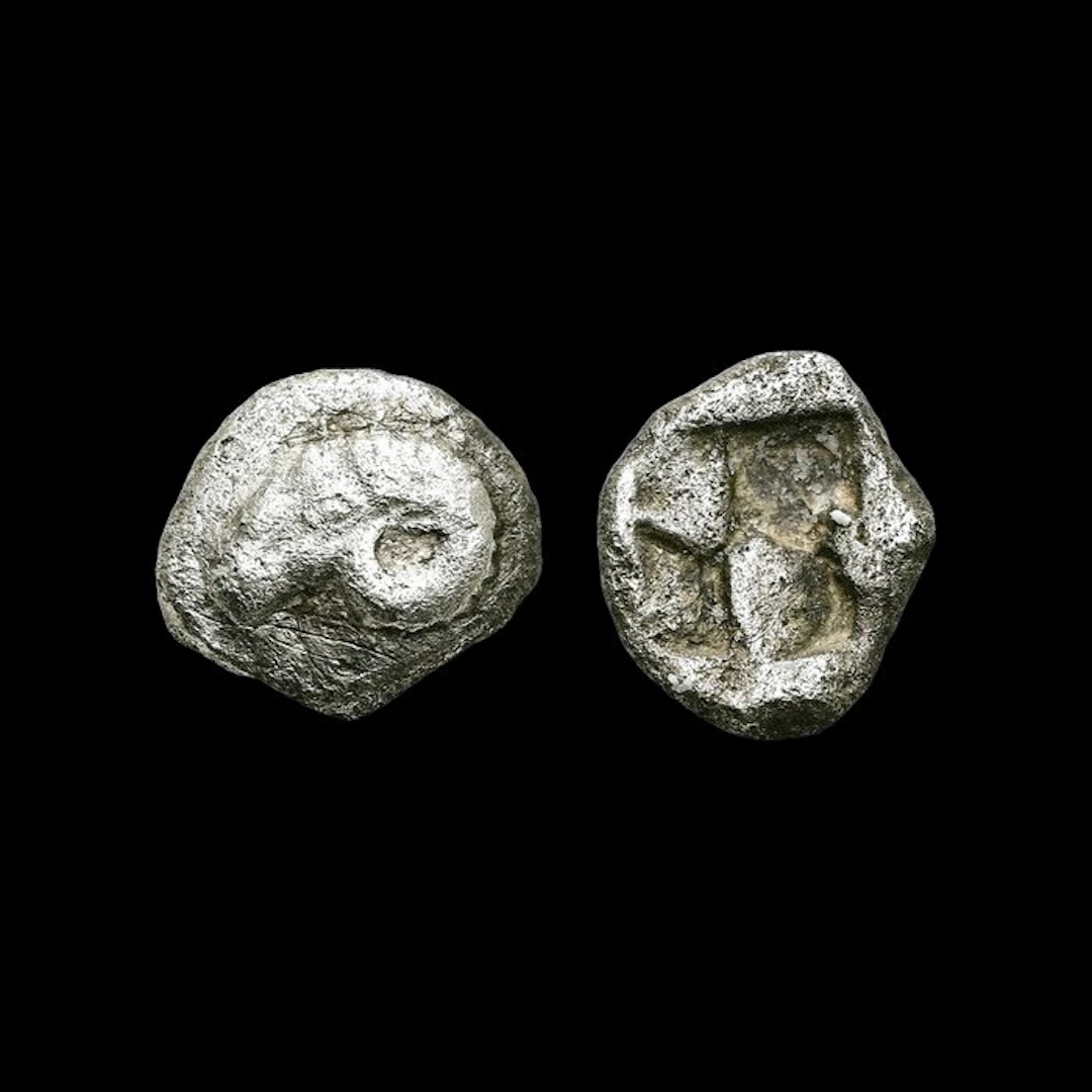Troas, Kebren Hemidrachm Ca. 520-480 BC. Very rare!