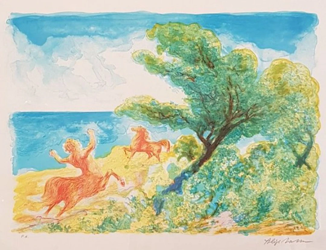 Aligi Sassu (1912-2000) - Centauro