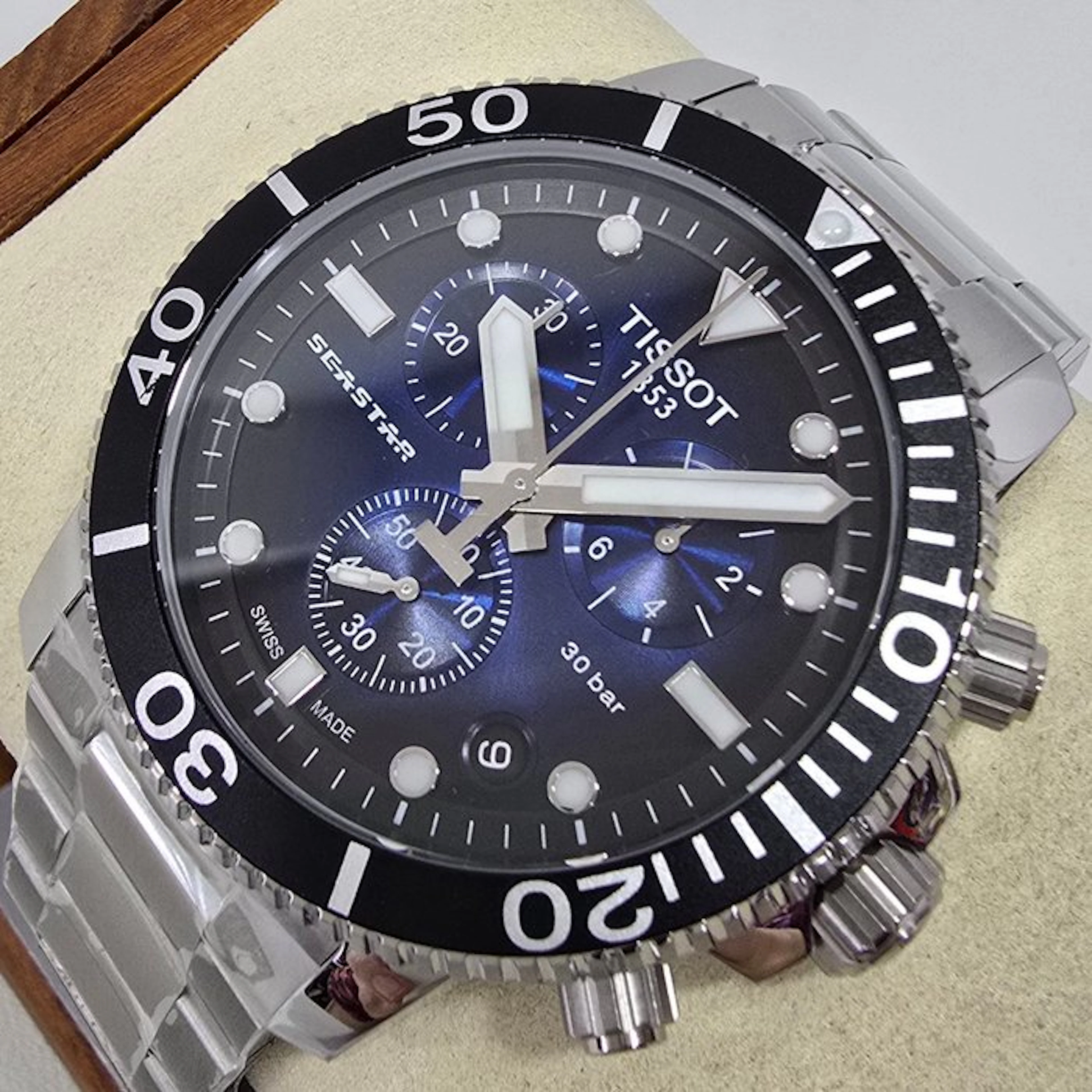 Tissot - Seastar 1000 Chronograph - No reserve price...
