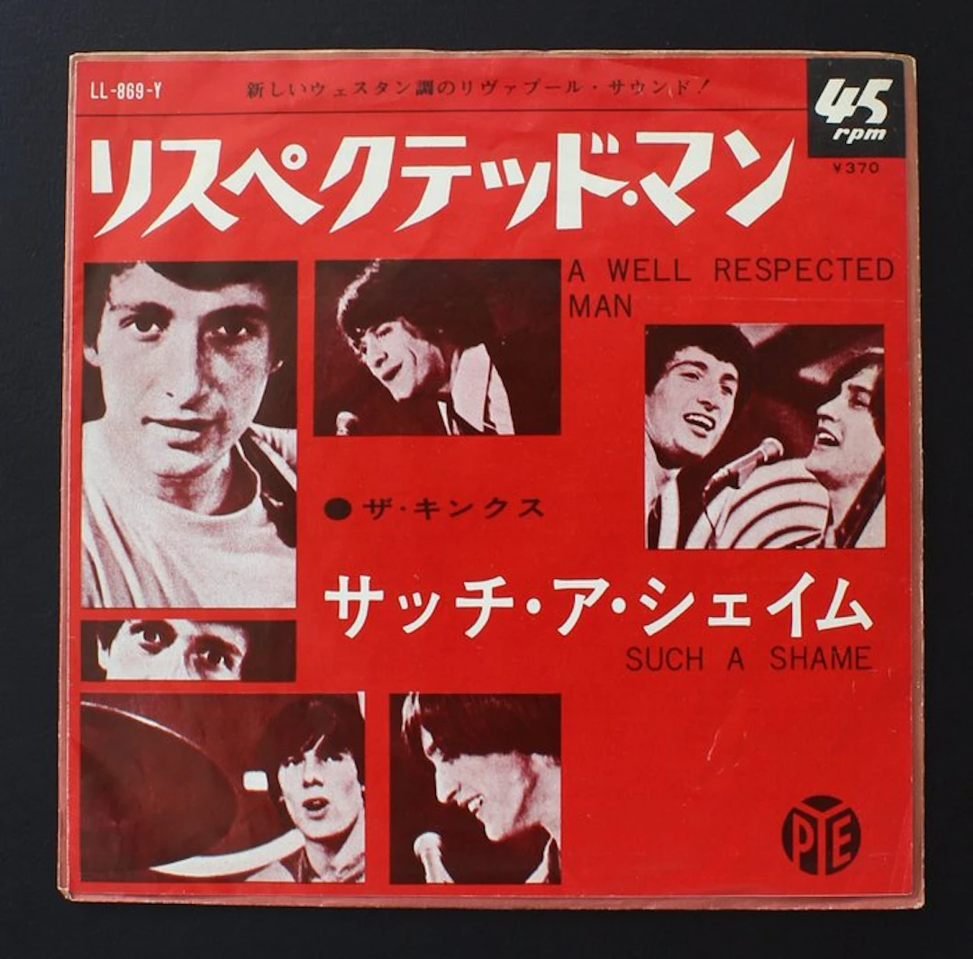 Kinks - A Well Respected Man (Japan) - Brilliant 1966 Ray...