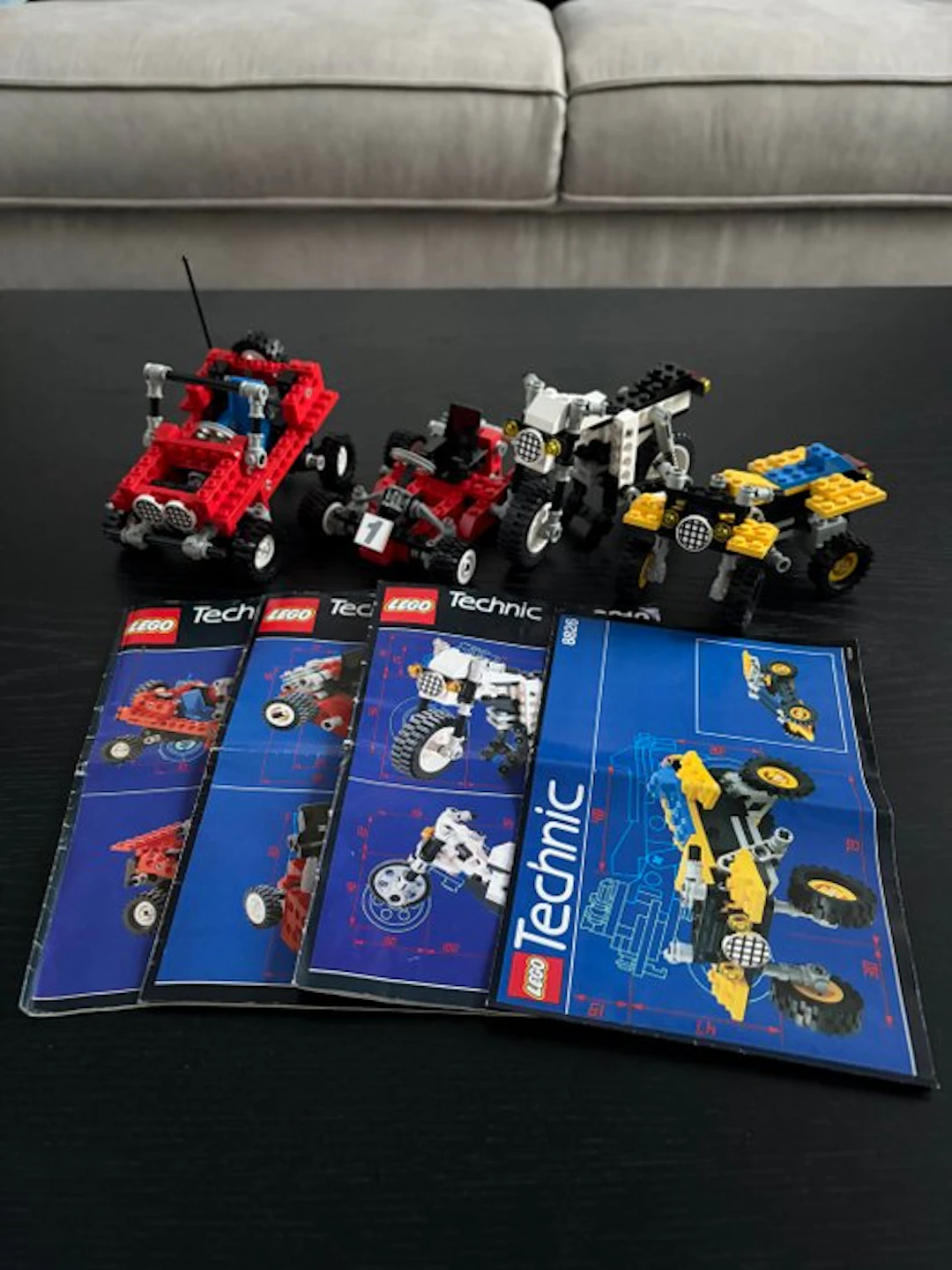LEGO Set - Technic - Vintage. Sets: 8820; 8815; 8810; 8826