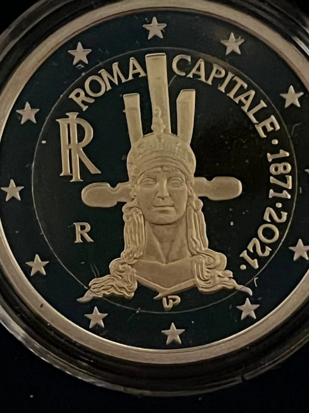 Italy. 2 Euro 2021 "Roma Capitale" Proof (No reserve price)