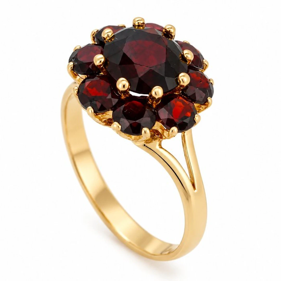 No reserve price - Ring - 18 kt