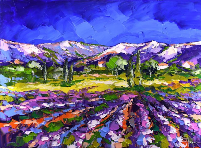 Olivier Pfleger - Mandrafina FORMAT XL " Provence parfumée "