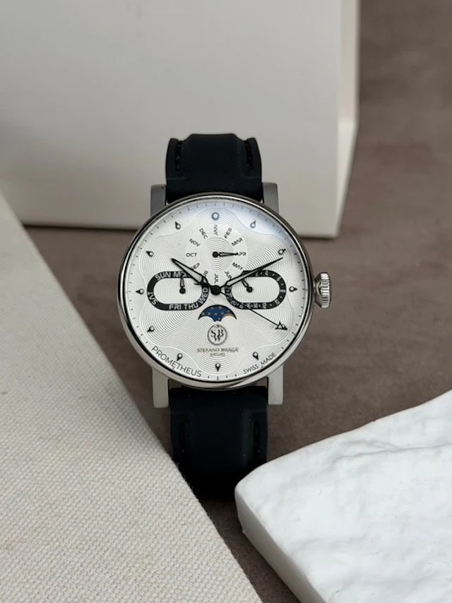 Stefano Braga - PROMETHEUS Triple Date Moonphase - No...