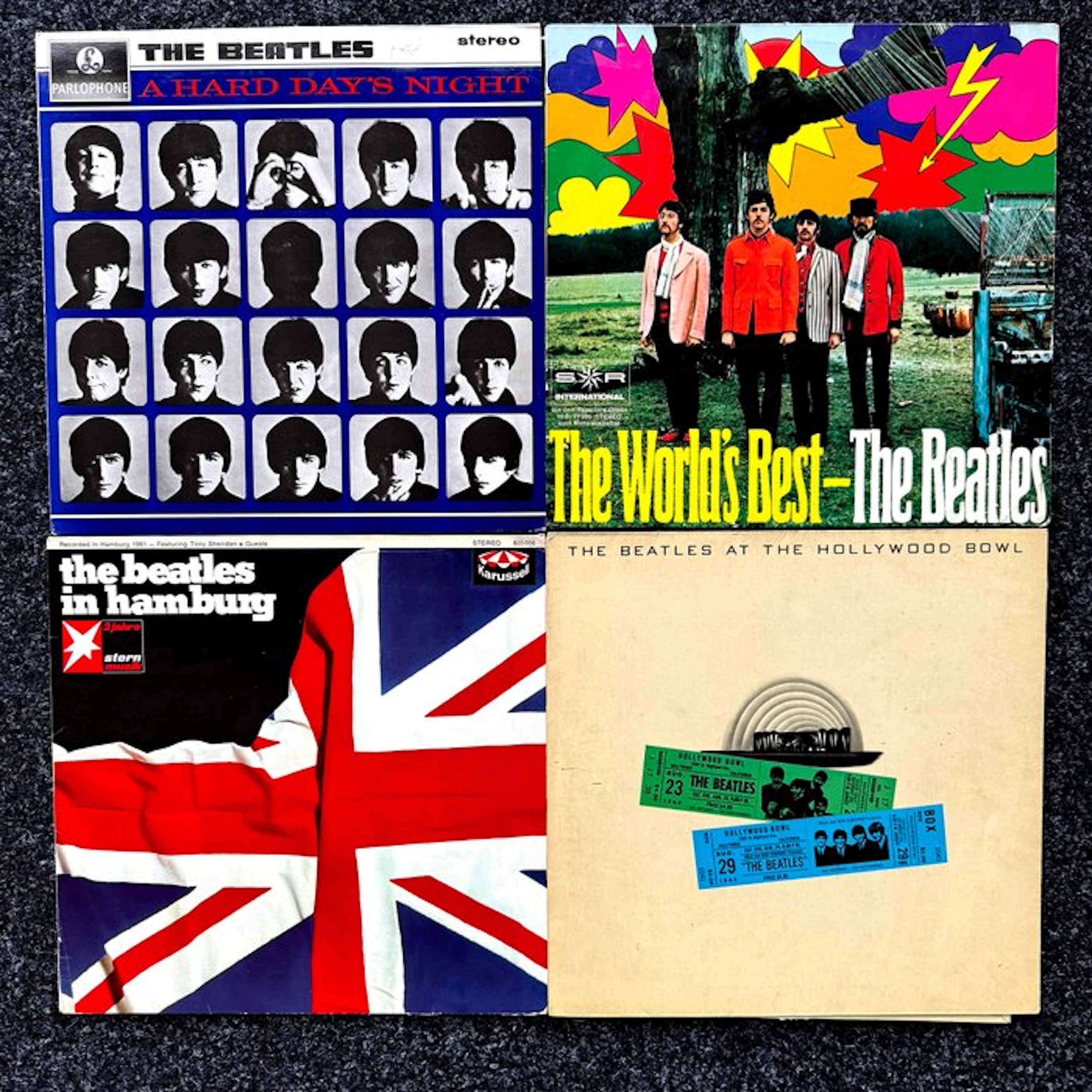 Beatles - 4 x great Beatles Albums - Multiple titles - LP...