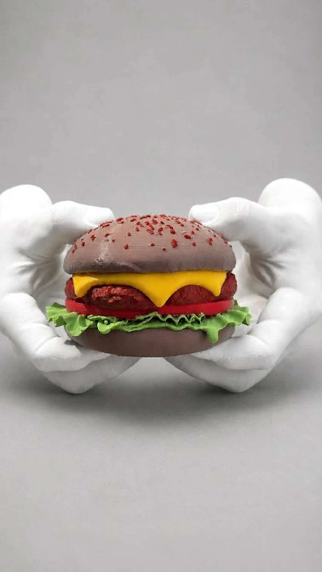Sculpture, BURGER POP - 11 cm - Plastic