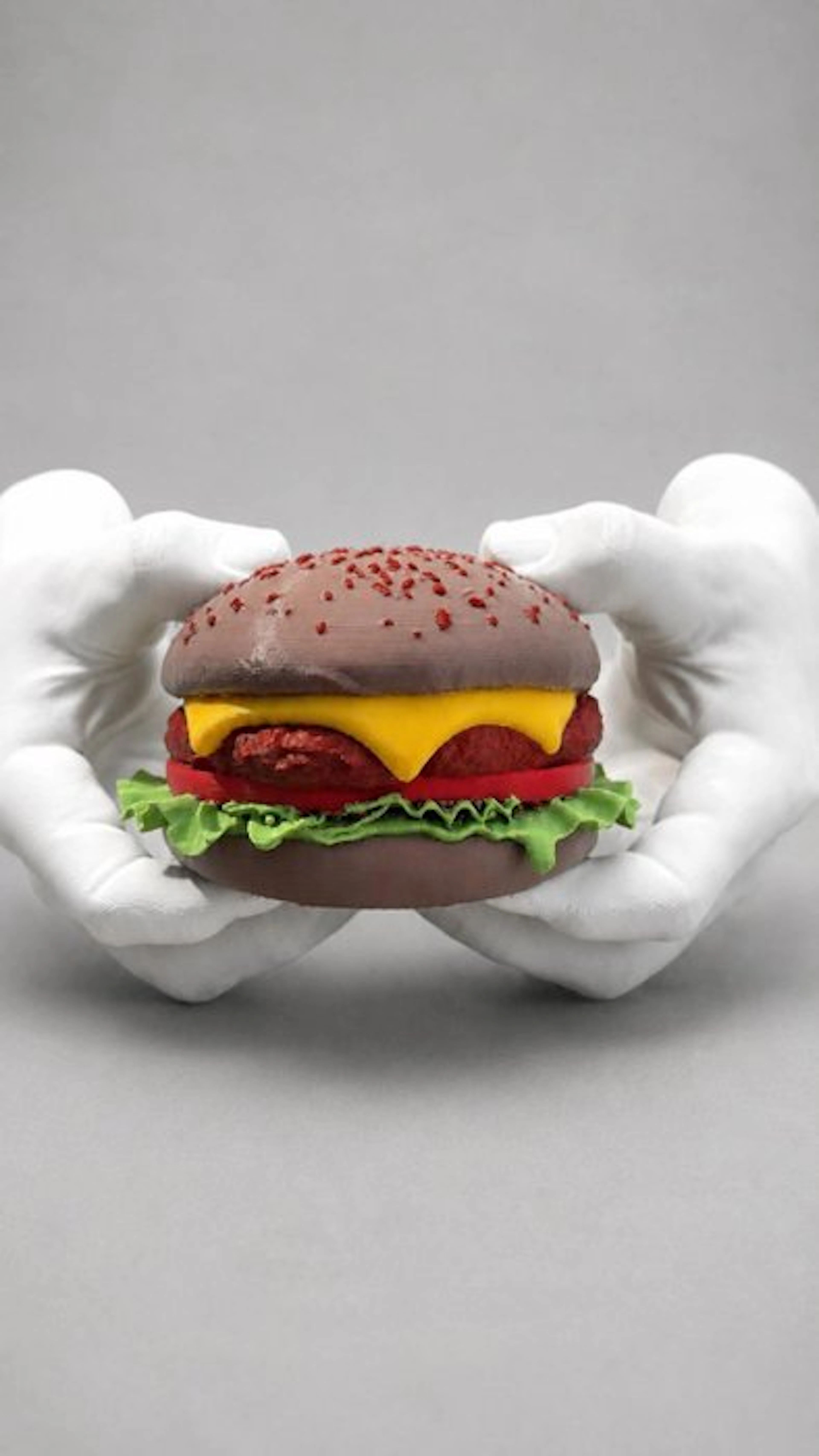 Sculpture, BURGER POP - 11 cm - Plastic